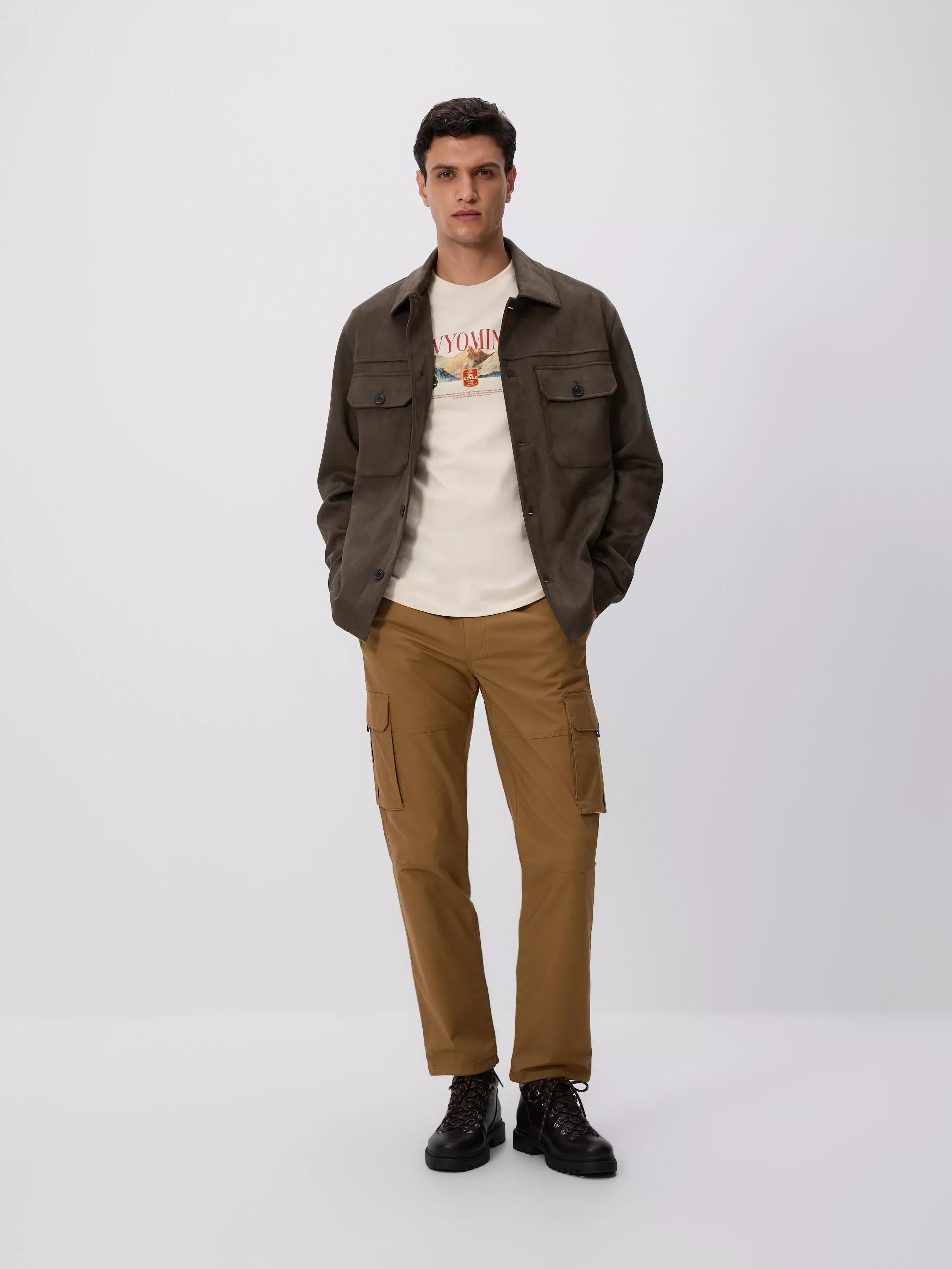 Green Shirt, Khaki, large image number 3