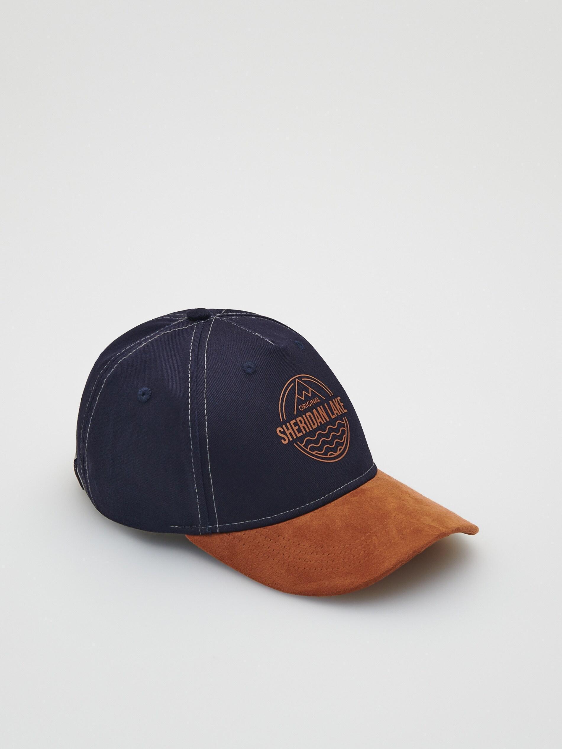Navy Peaked Cap, , large image number 0