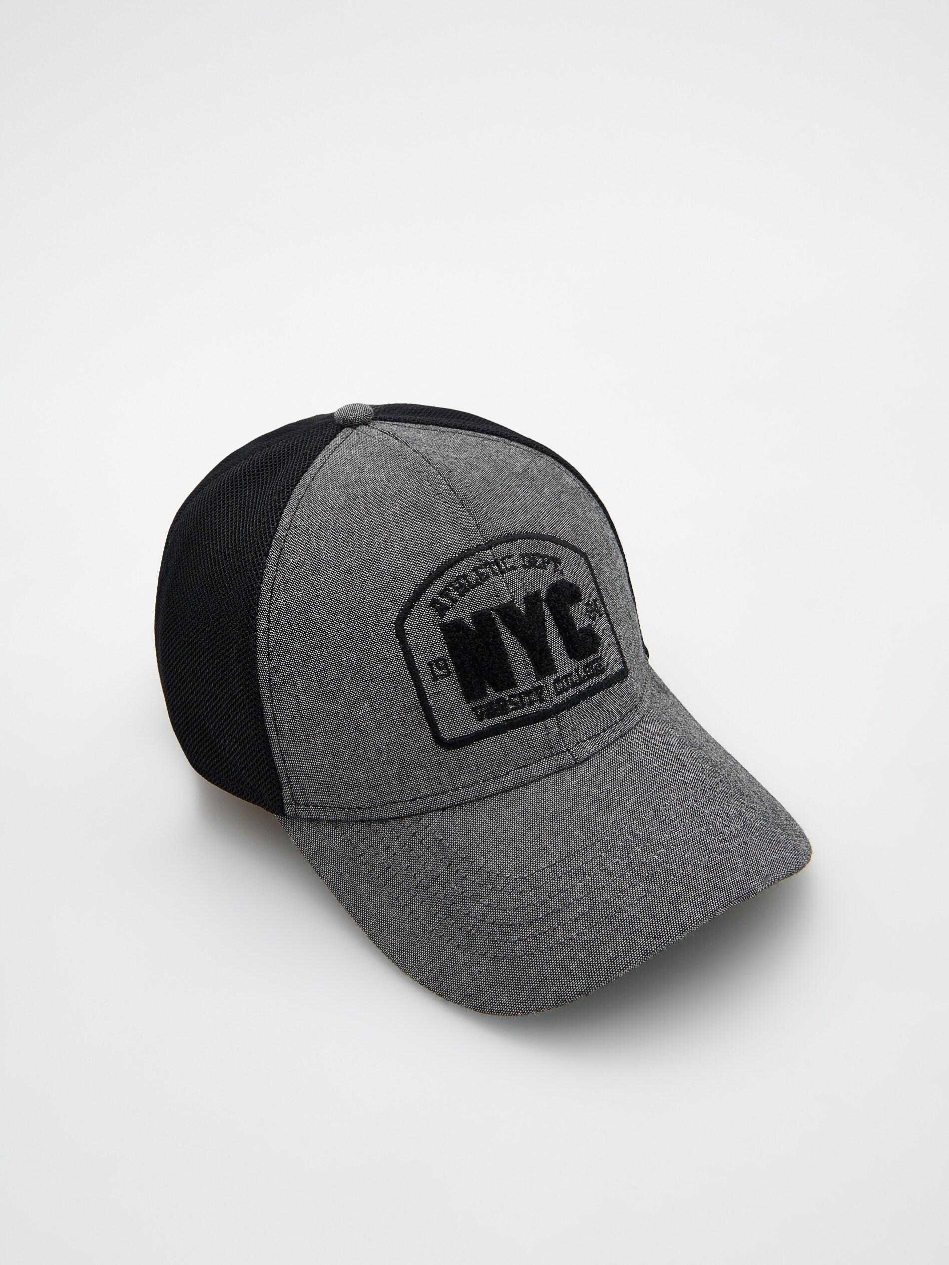 Black Cap with embroidery, , large image number 0