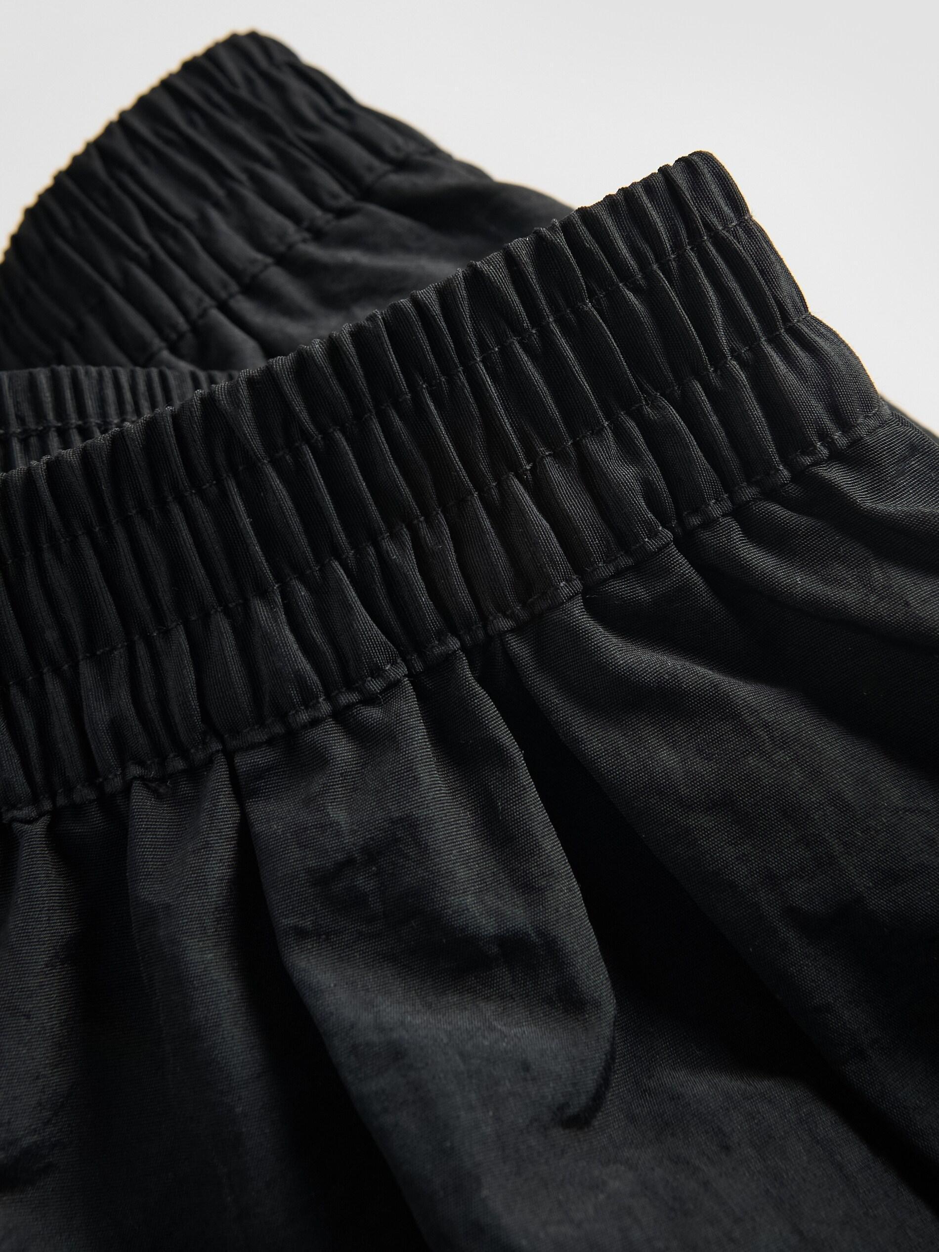 BLACK Midi skirt with pleats, Black, large image number 5