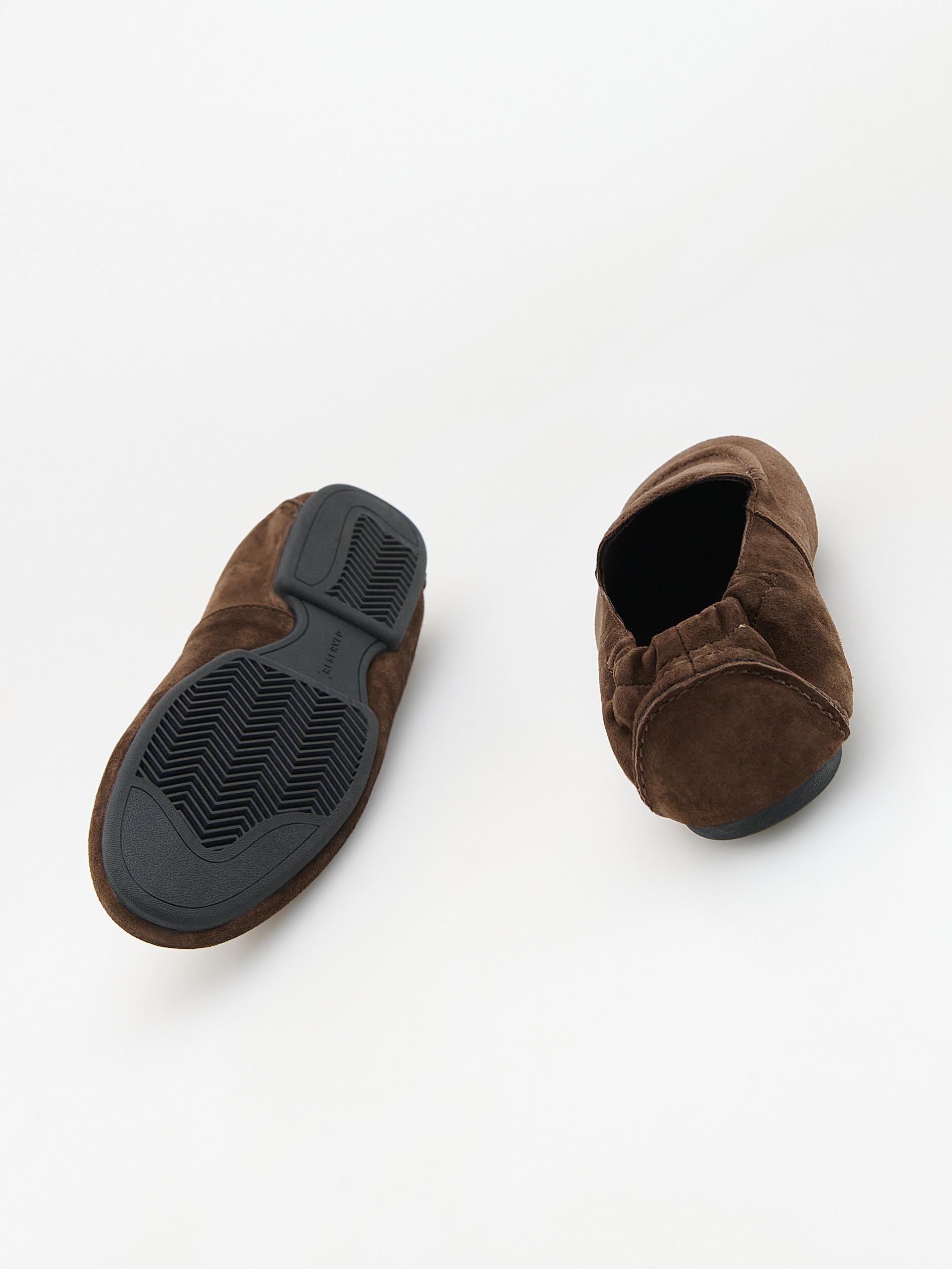 Brown Sheepskin Loafers, Brown, large image number 2