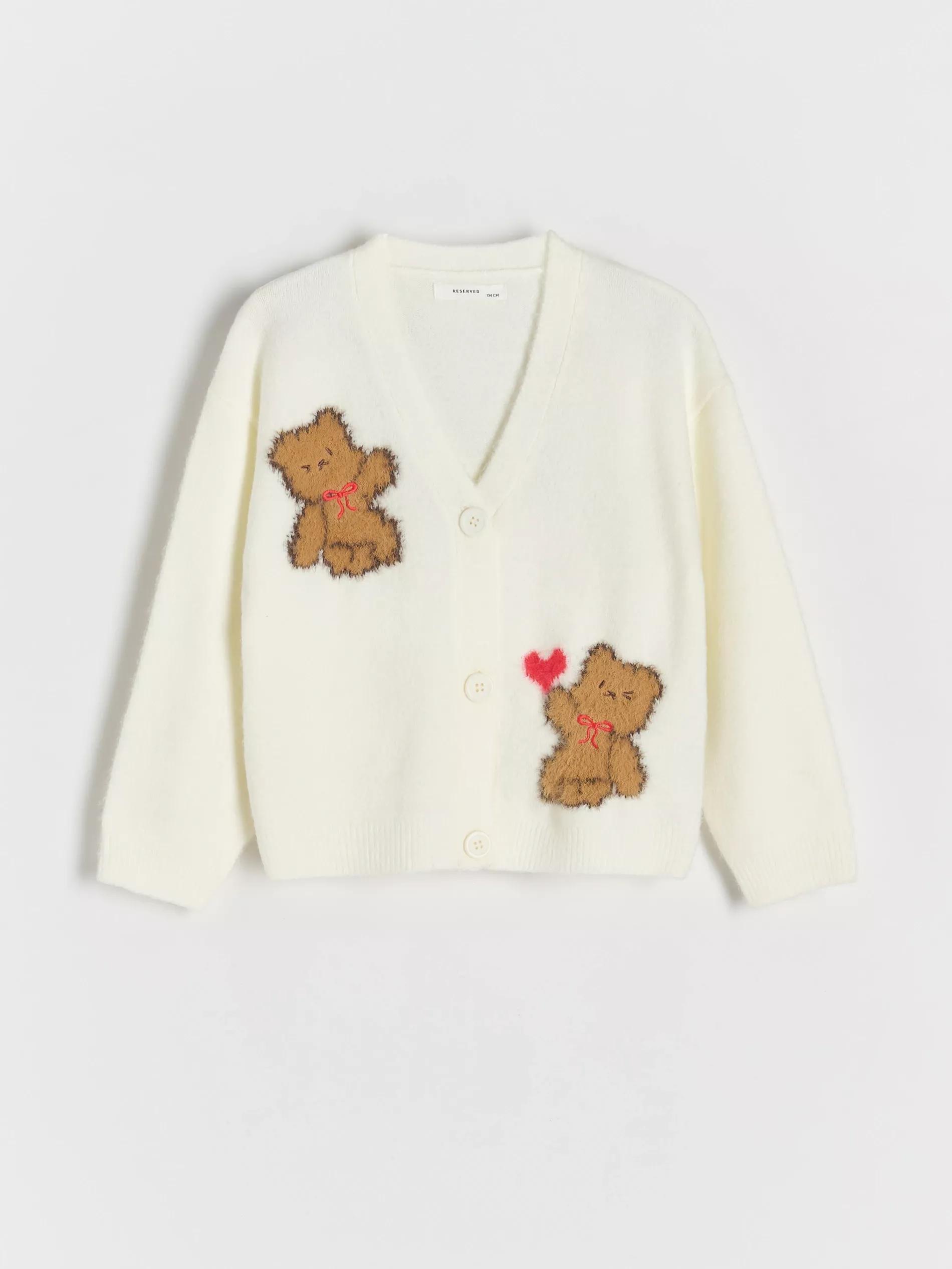 Cream Sweater, Kids Girl, , large image number 2