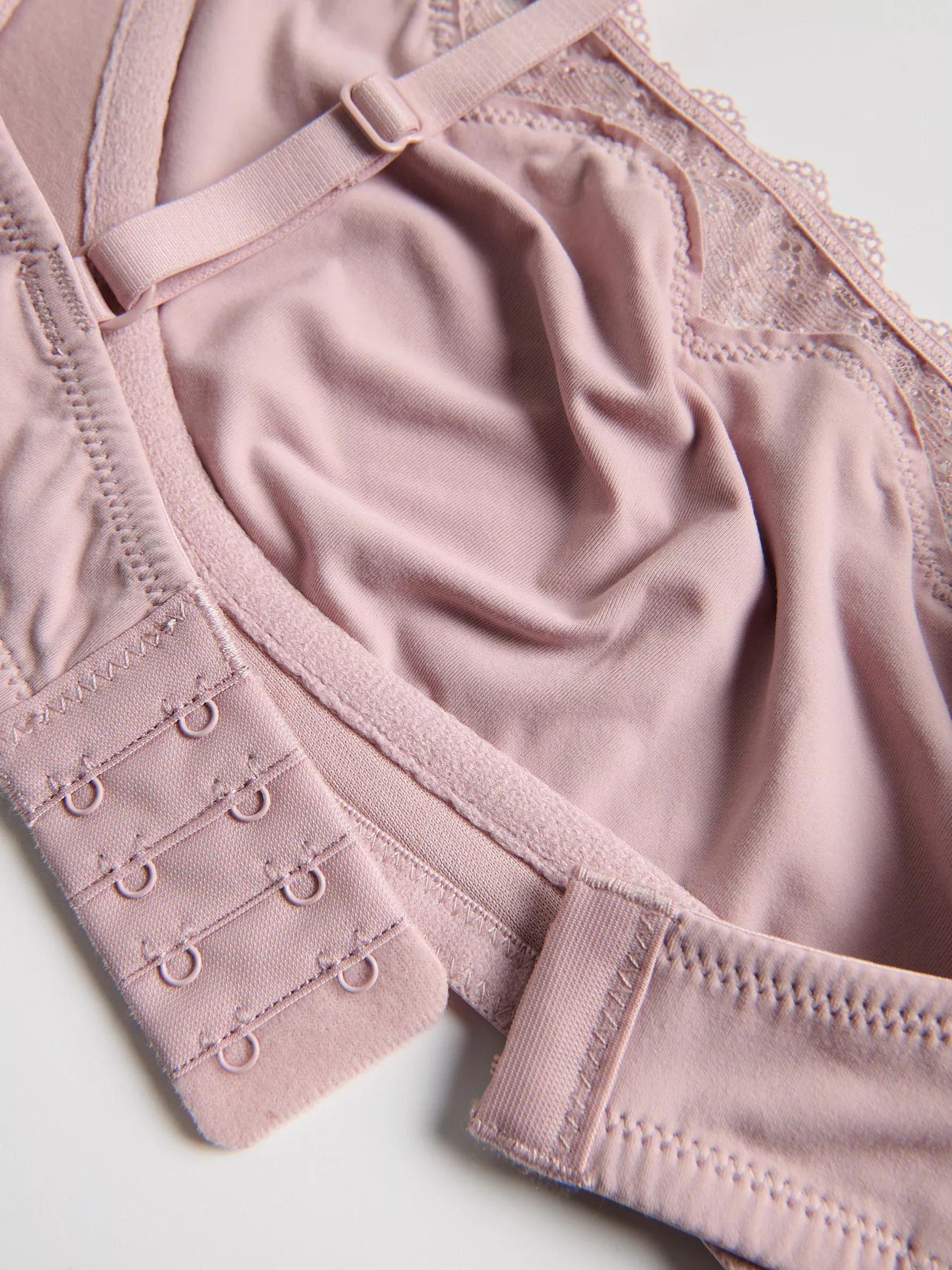PASTEL PINK Top-style bra, Pink, large image number 4