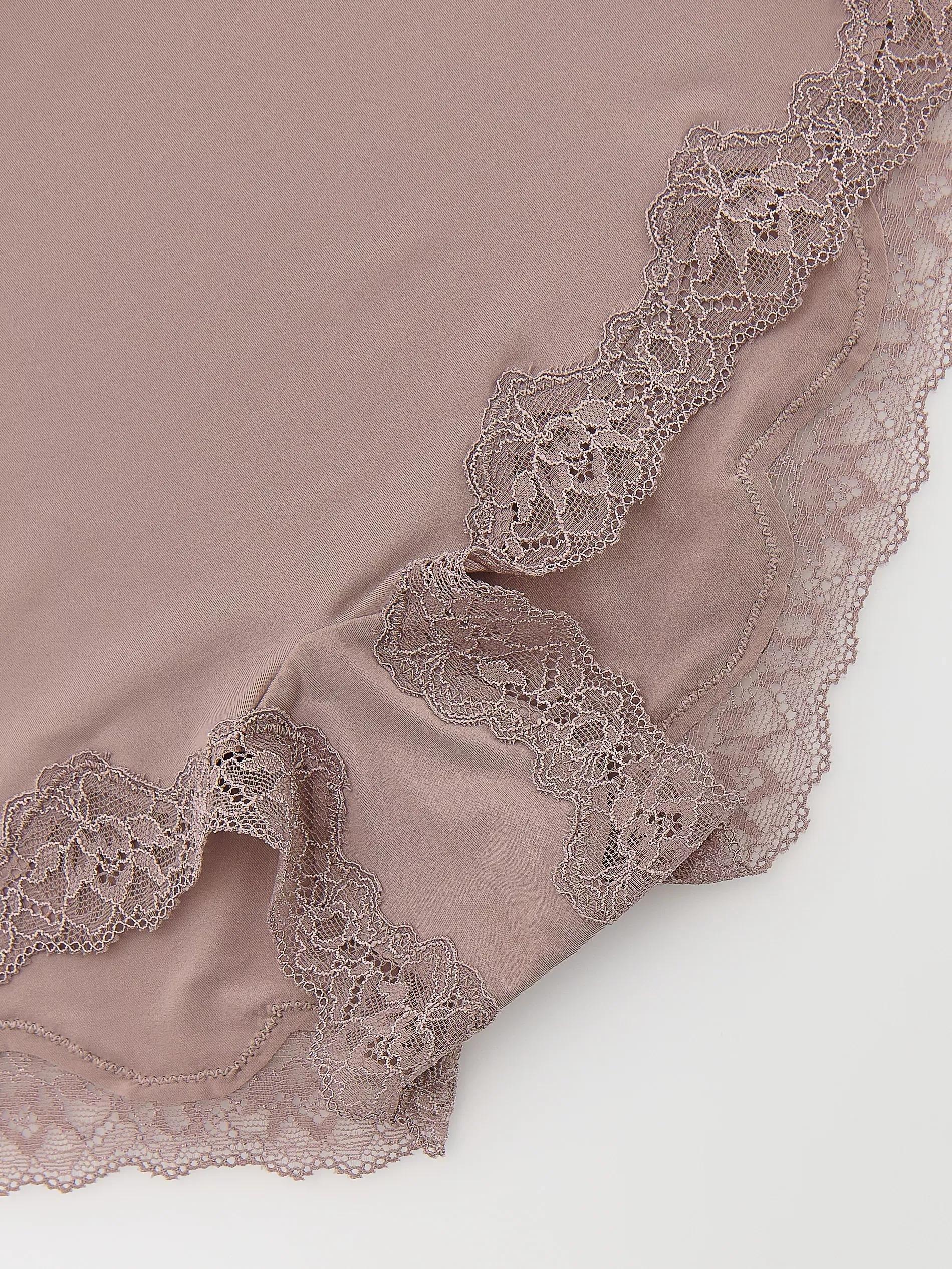 COFFEE Boyshorts, Brown, medium