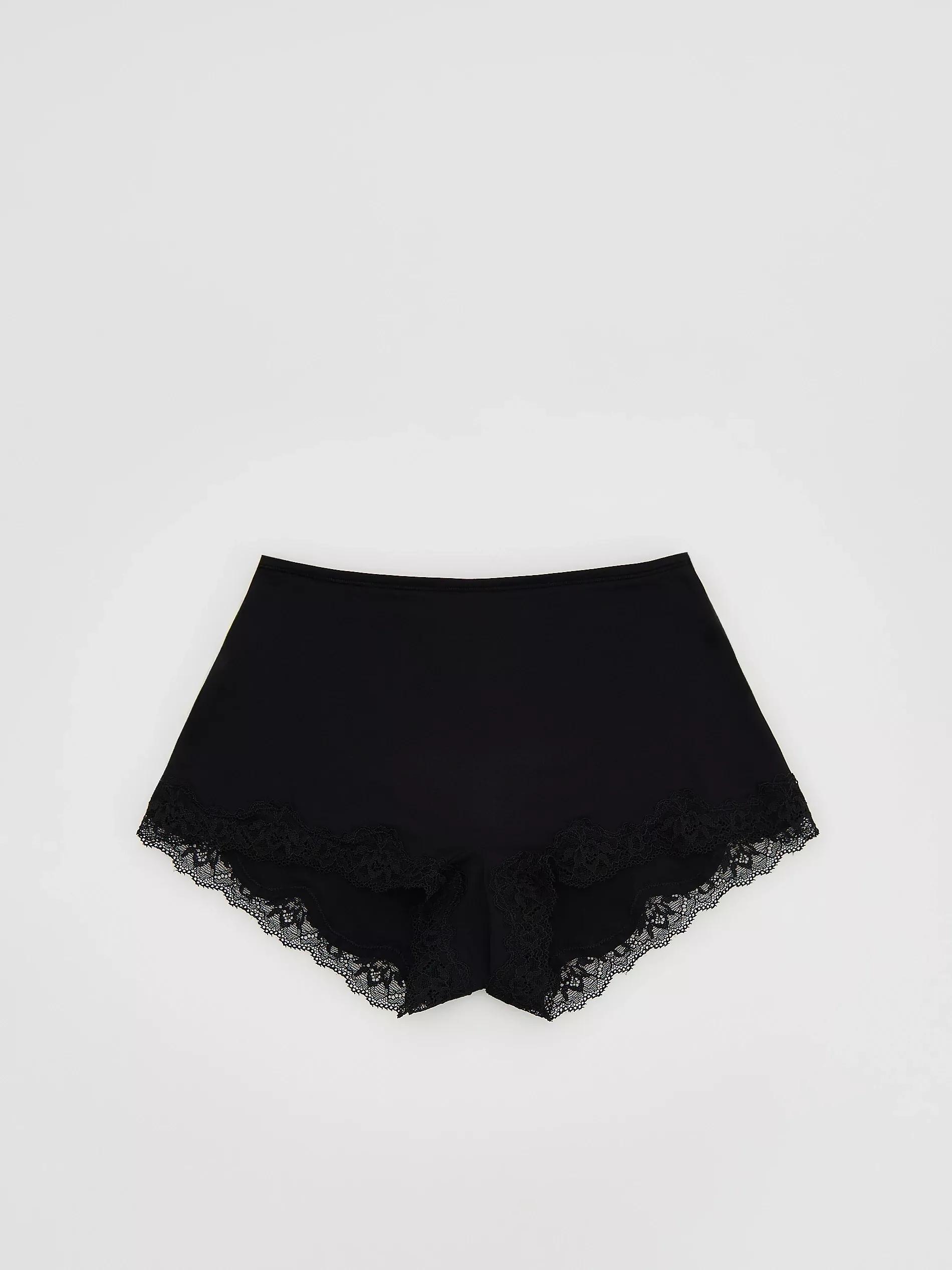 BLACK Boyshorts, Black, medium