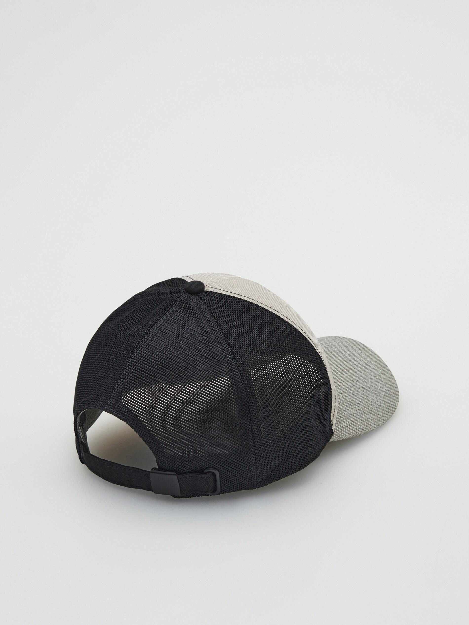 Light grey Cap with structural print, , large image number 2