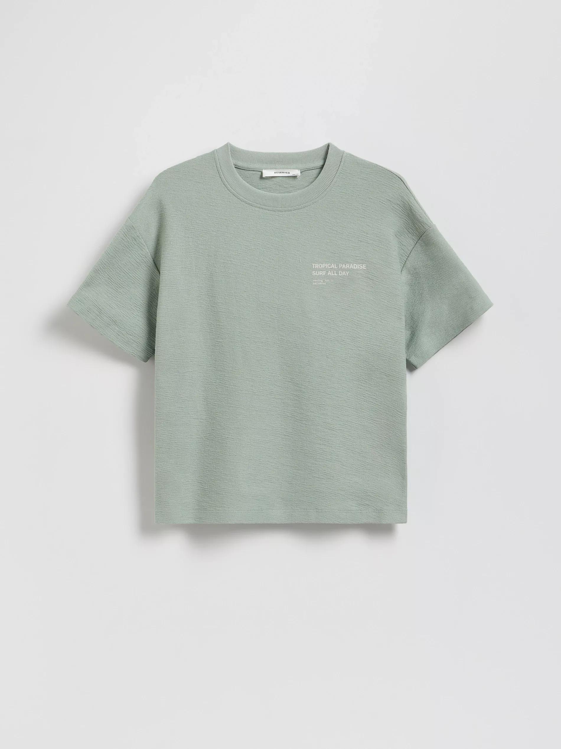 Green Oversized T-Shirt, , large image number 0