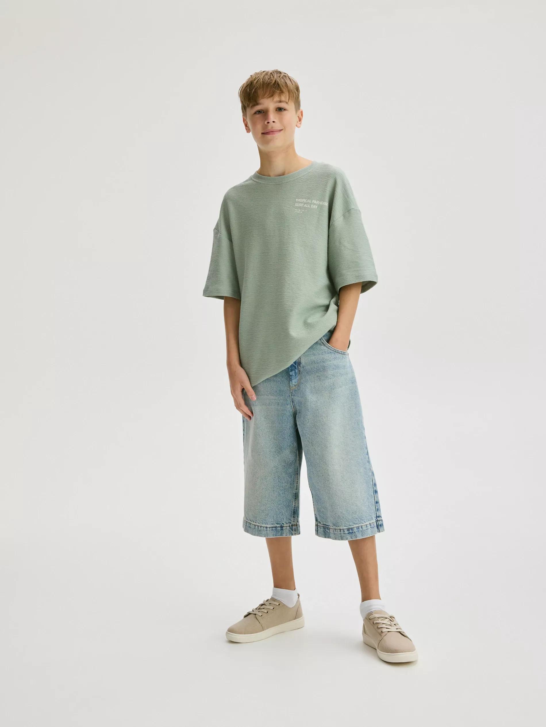 Green Oversized T-Shirt, , large image number 3