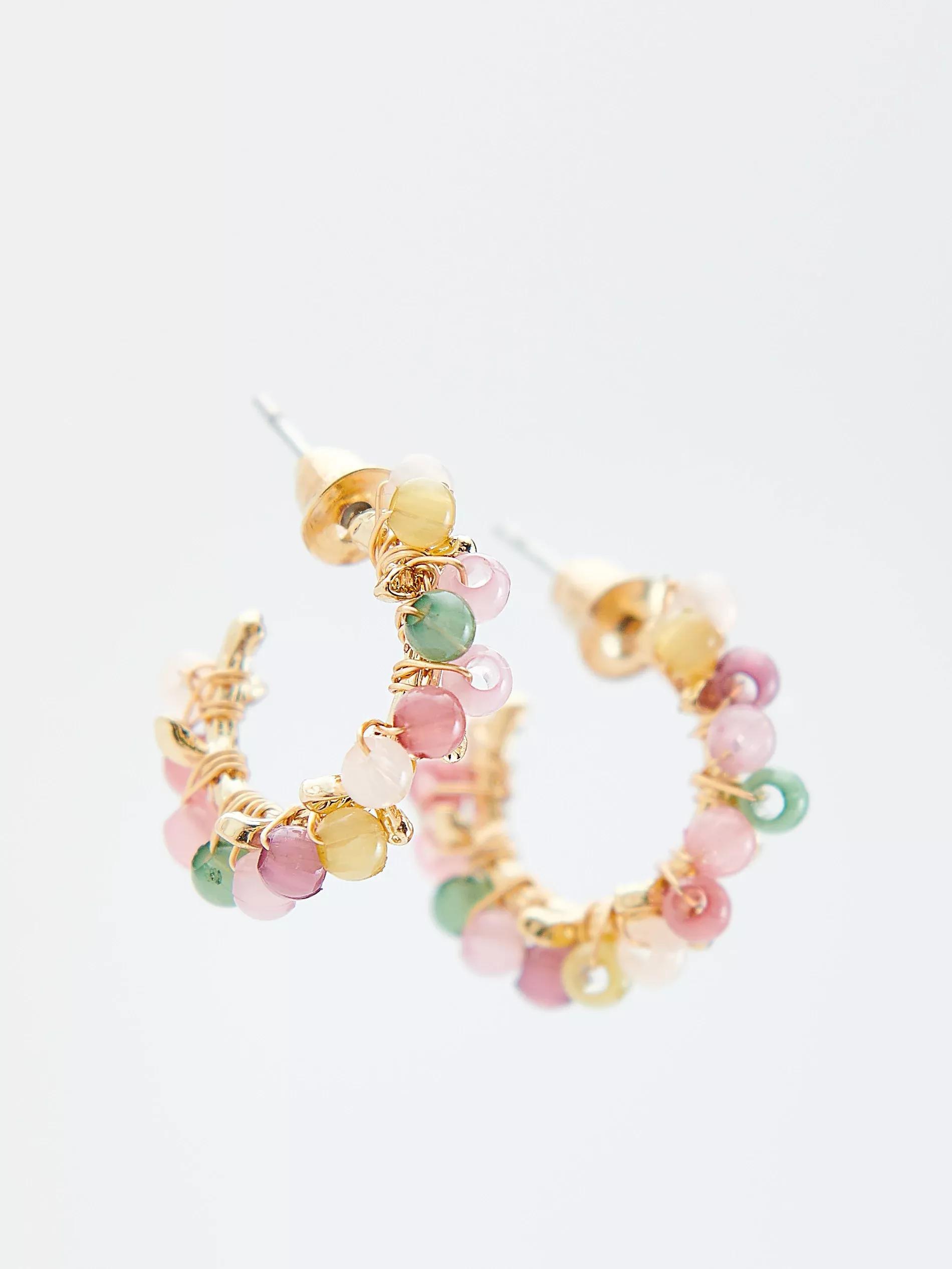 Multicolour Earrings Set, Multicolor, large image number 1
