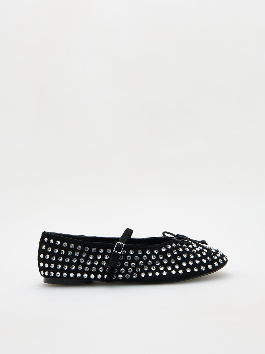 Black Ballerinas, , large image number 0