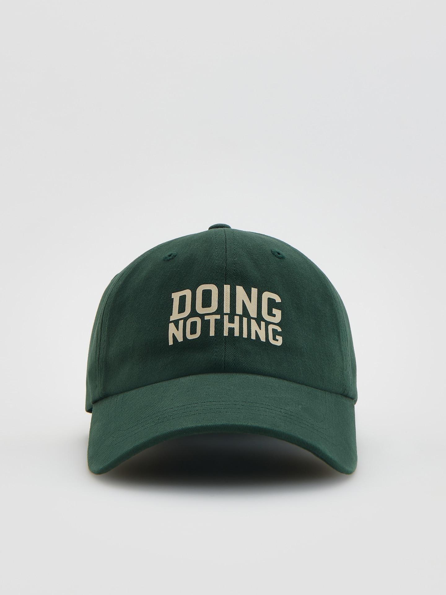 Green Peaked Cap, Khaki, medium
