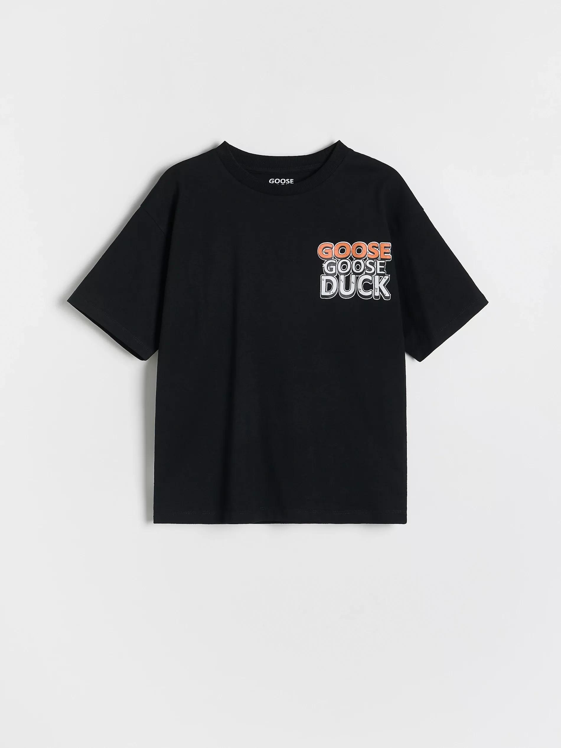 Black T-Shirt, Kids Boy, , large image number 1