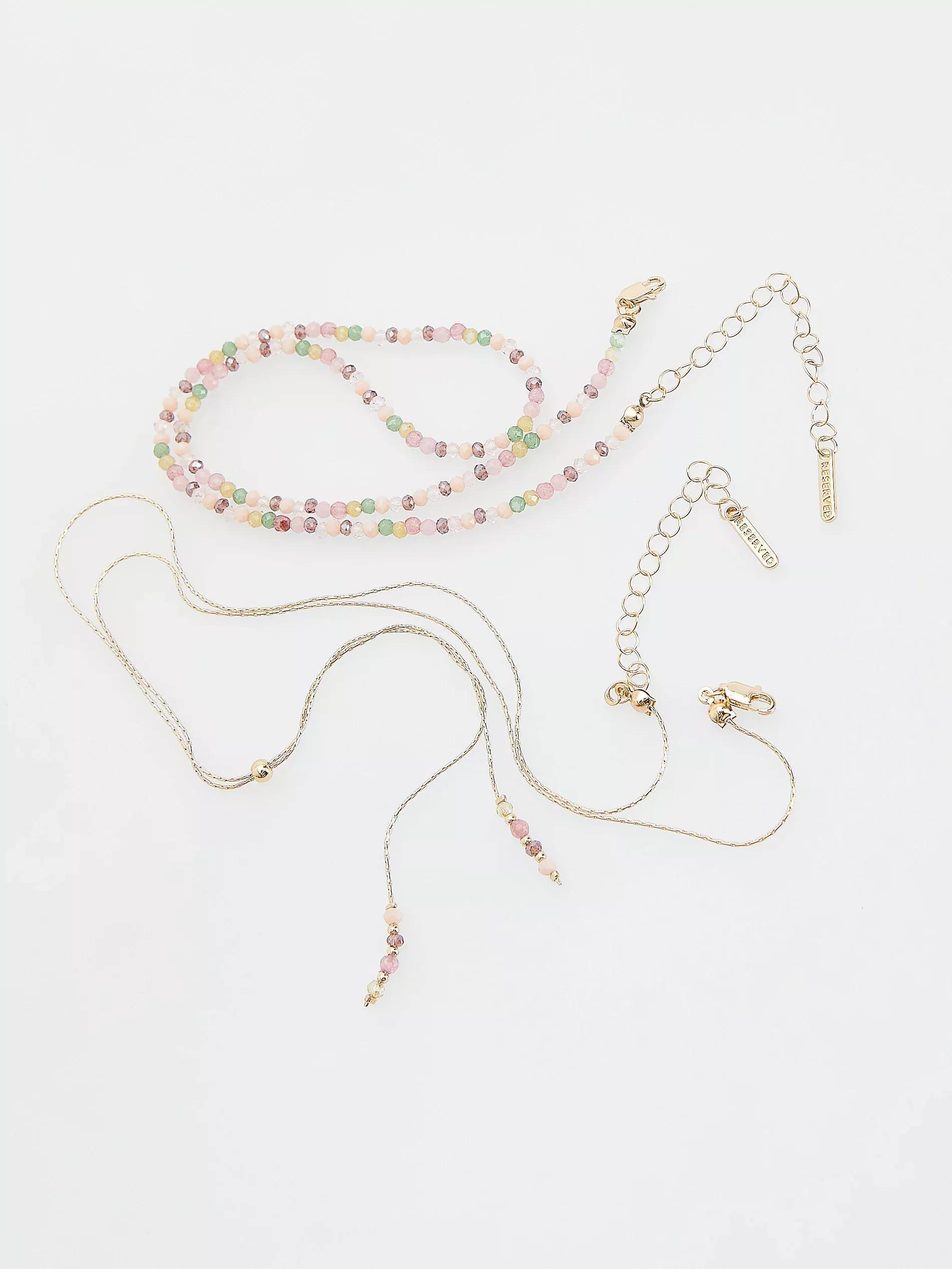 Multicolour Set Necklaces, Multicolor, large image number 1