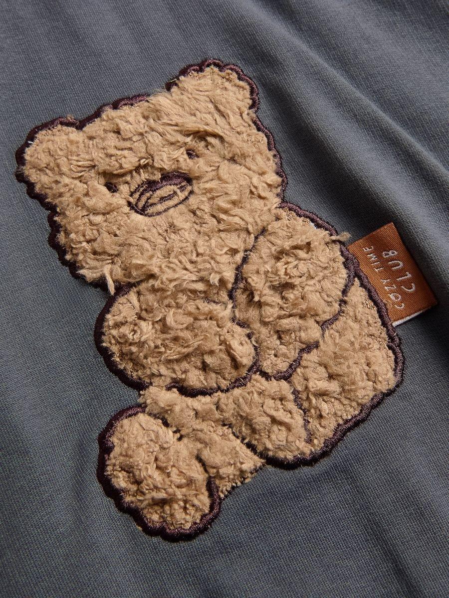 Grey T-Shirt, Kids Unisex, Grey, medium