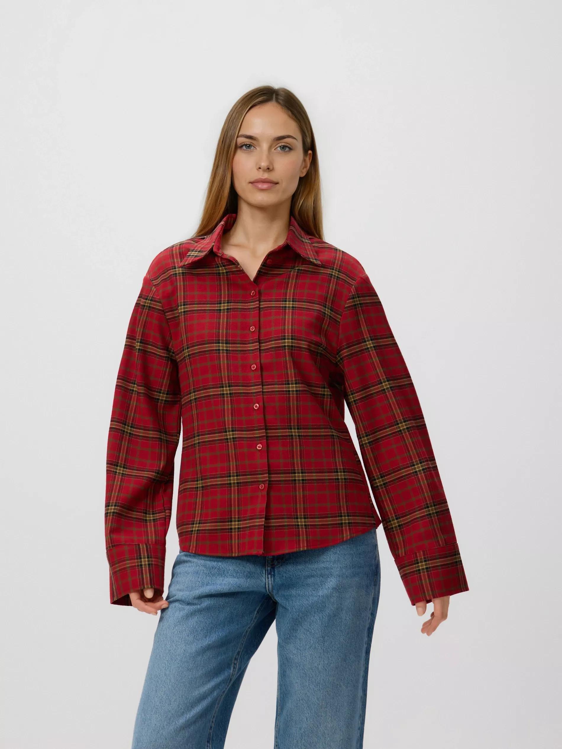 MULTICOLOR Viscose rich shirt, Multicolor, large image number 2