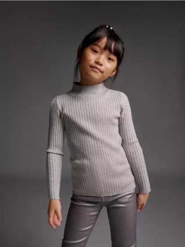 Reserved Grey Rib Knit Jumper Kids Girls Azadea Lebanon