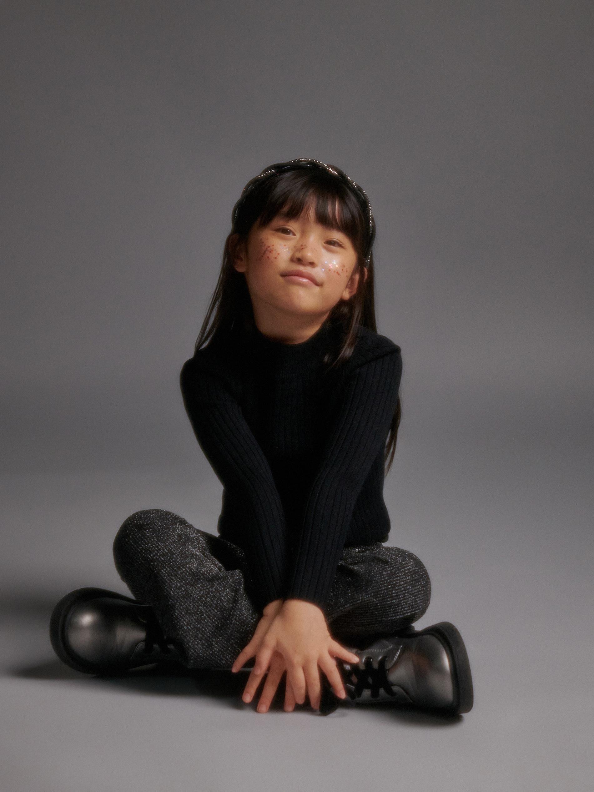 Rib Knit Jumper, Kids Girls, , large image number 4
