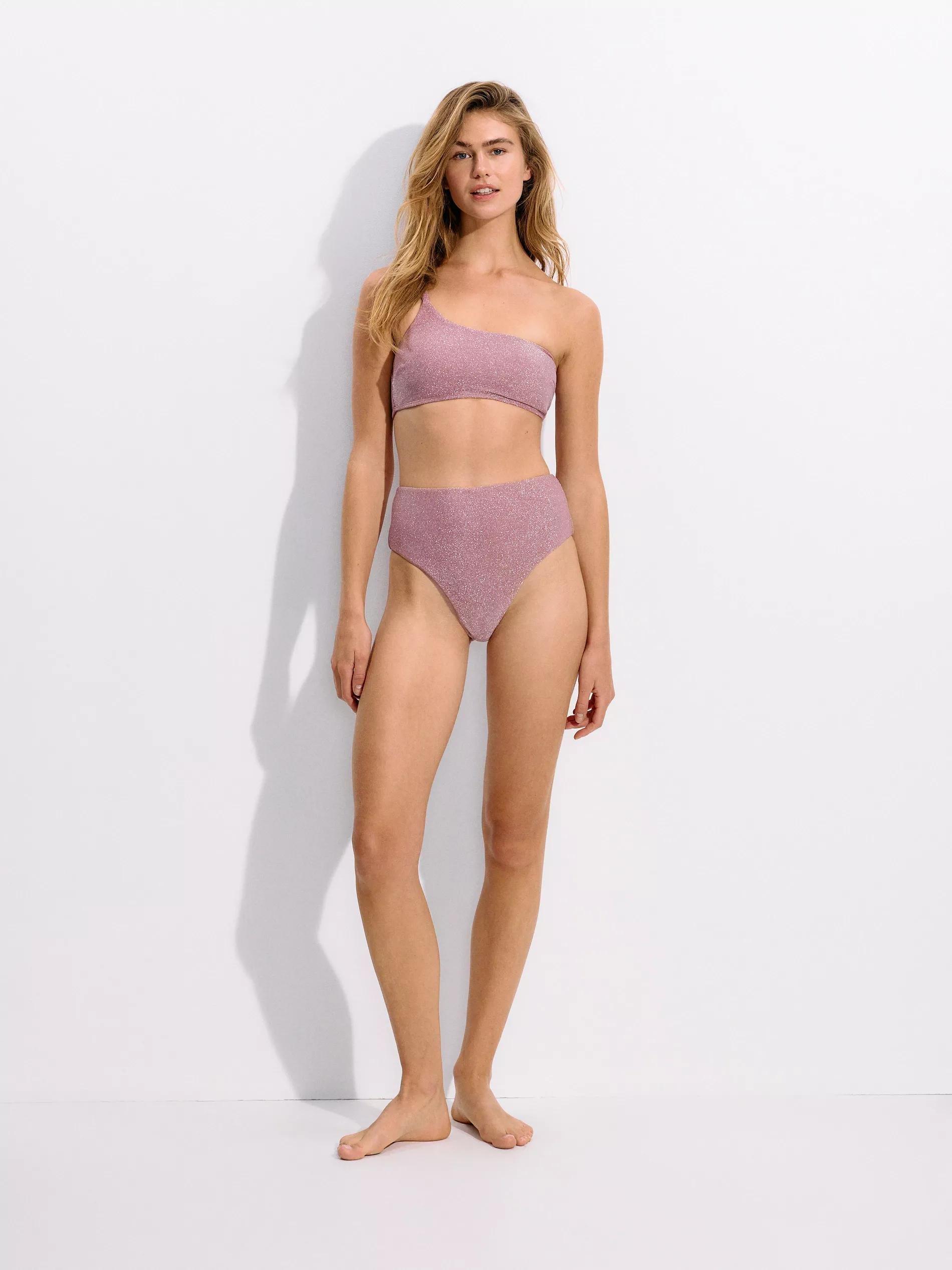 dusty rose Bikini top, , large image number 1