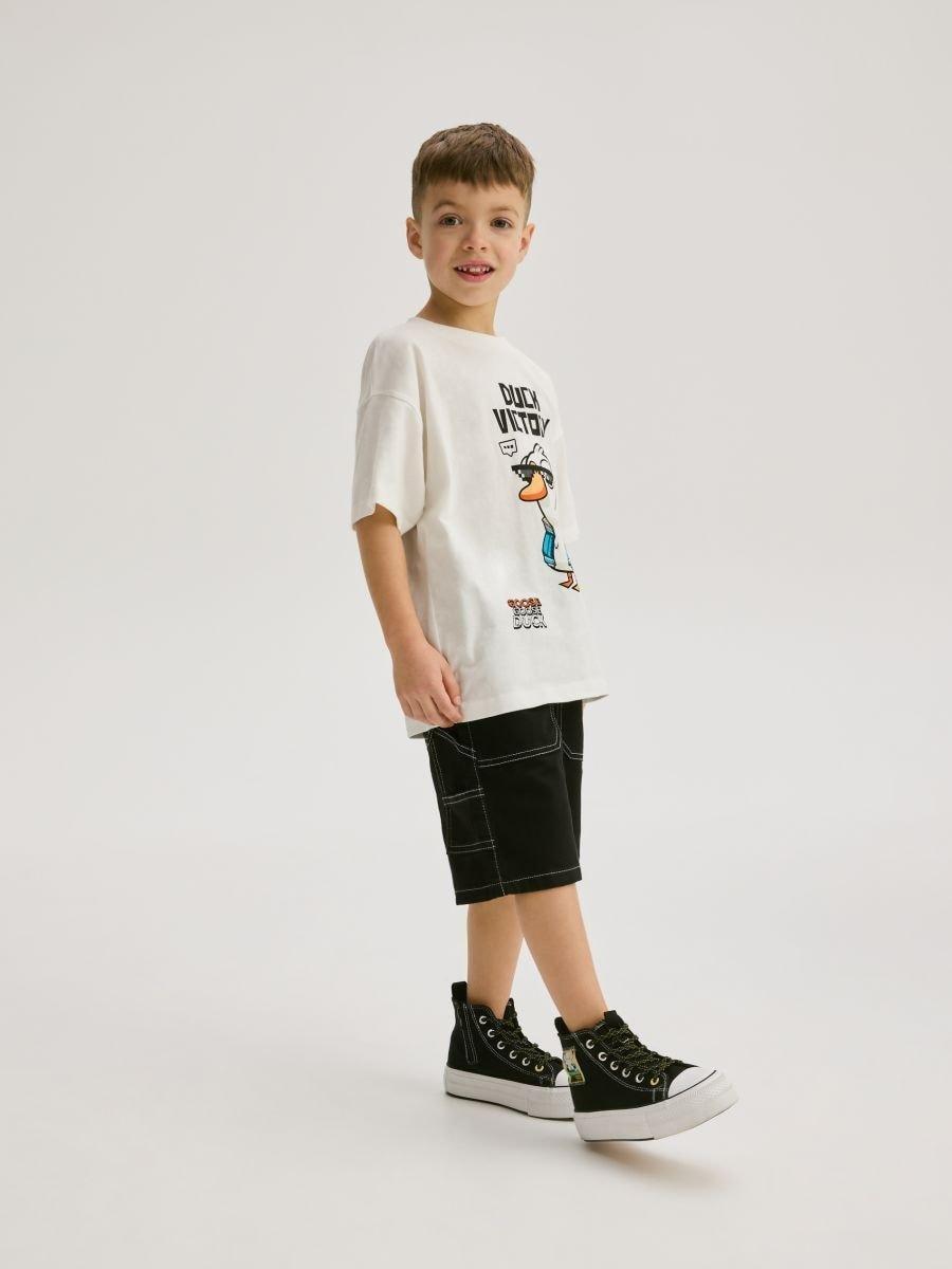Cream Goose Goose Ducks T-Shirt, , large image number 1