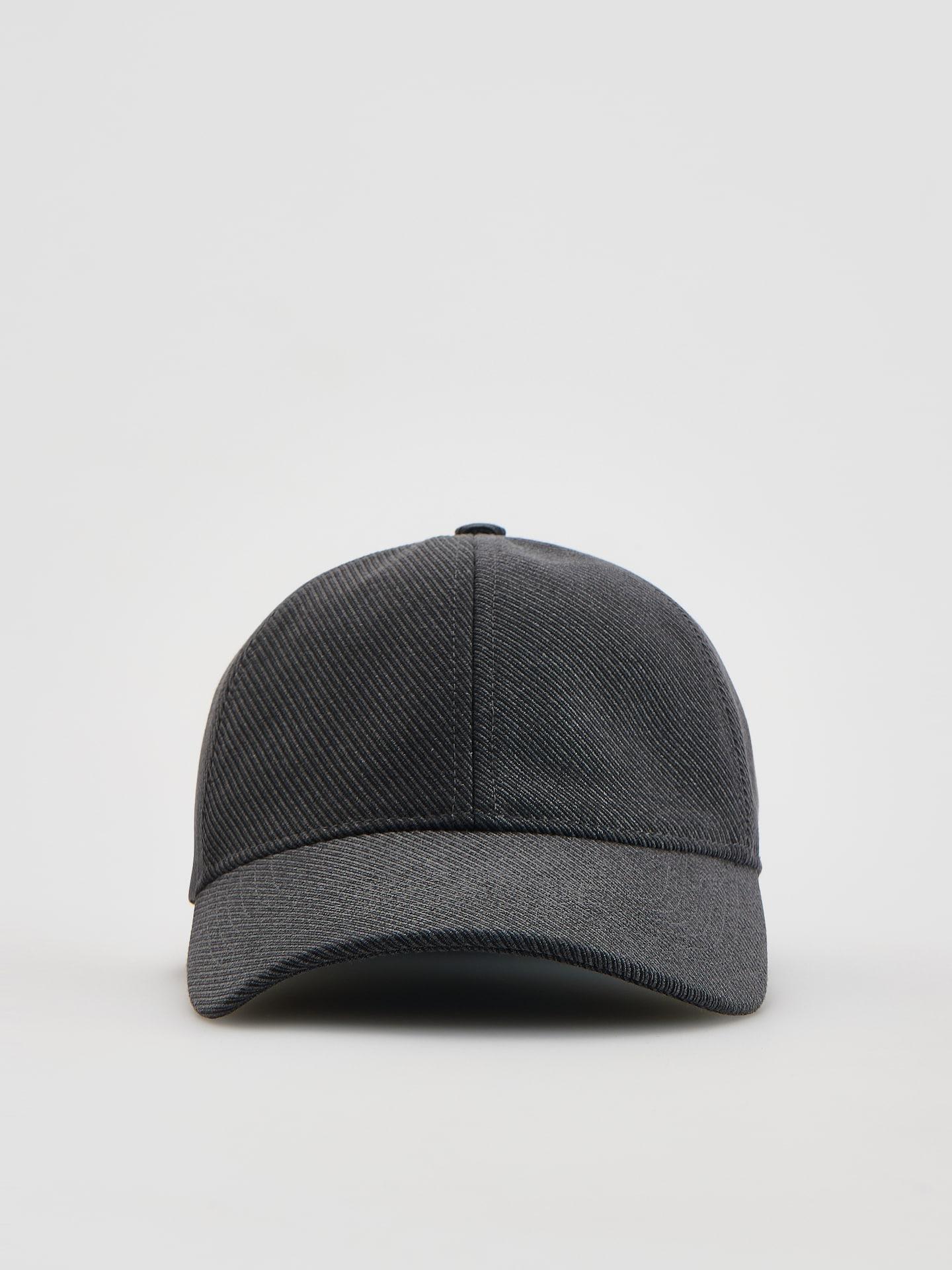 Grey Baseball Cap, Grey, medium