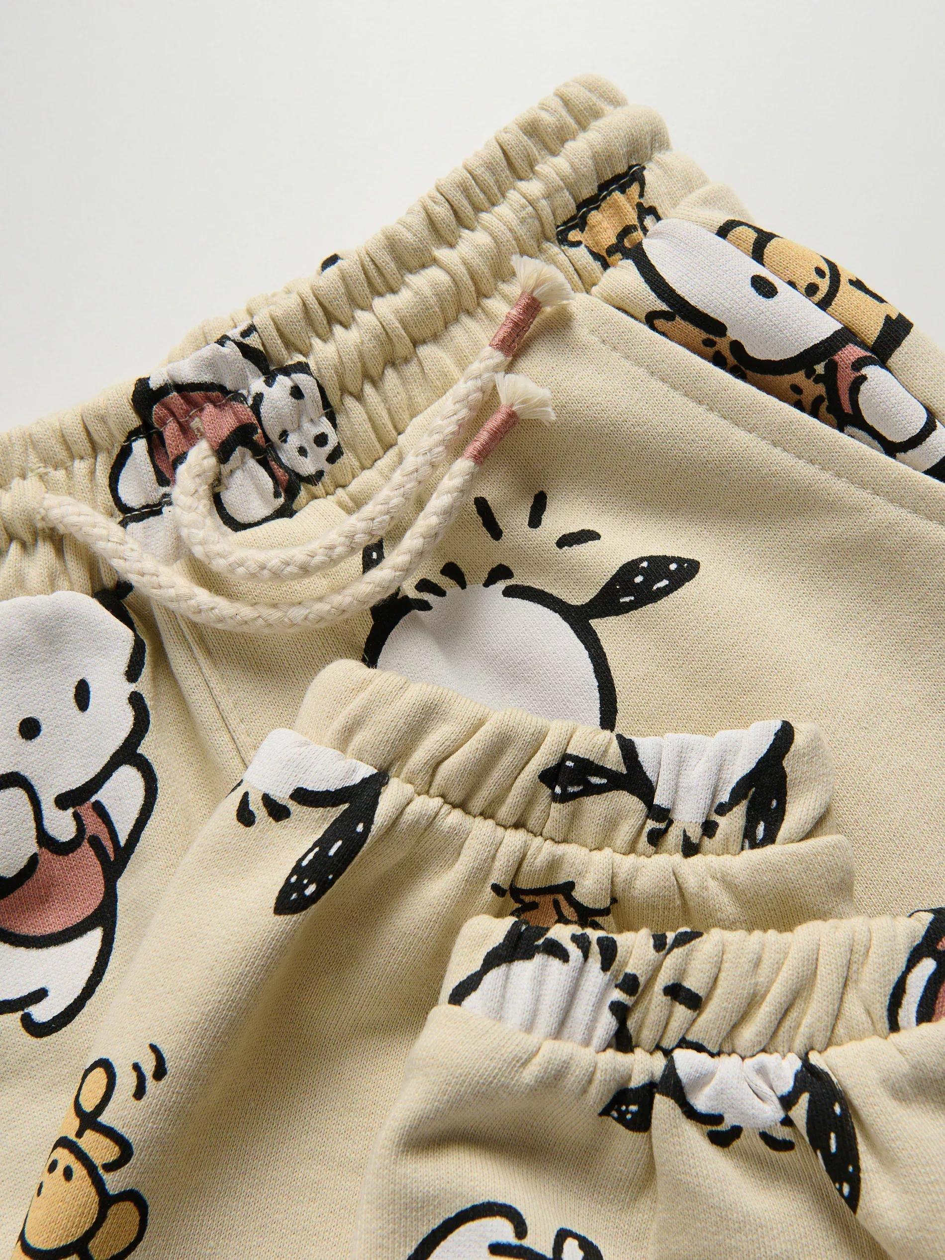 Beige Trousers, kids Unisex, , large image number 1