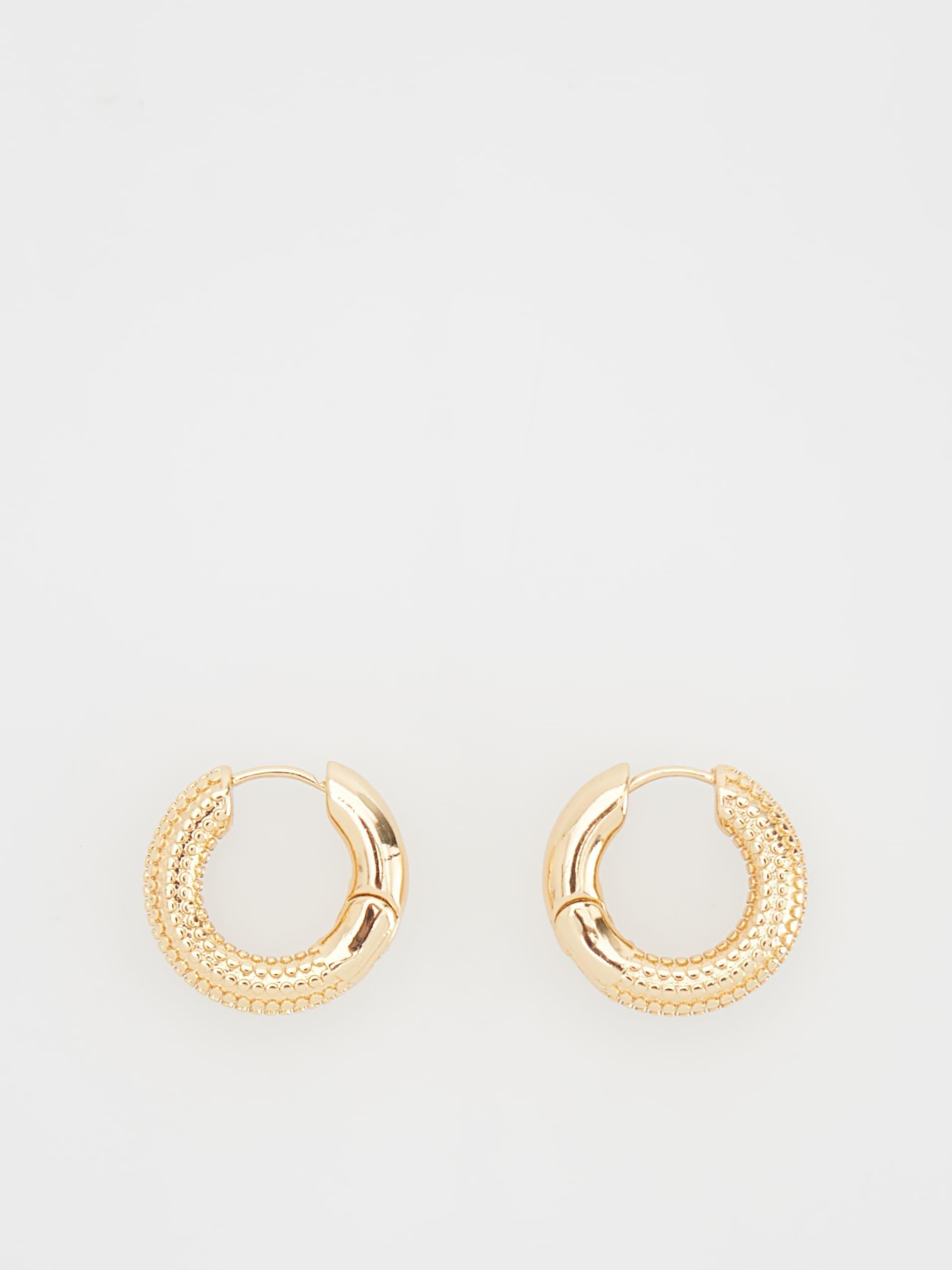 Golden Decorative Earrings, , large image number 0