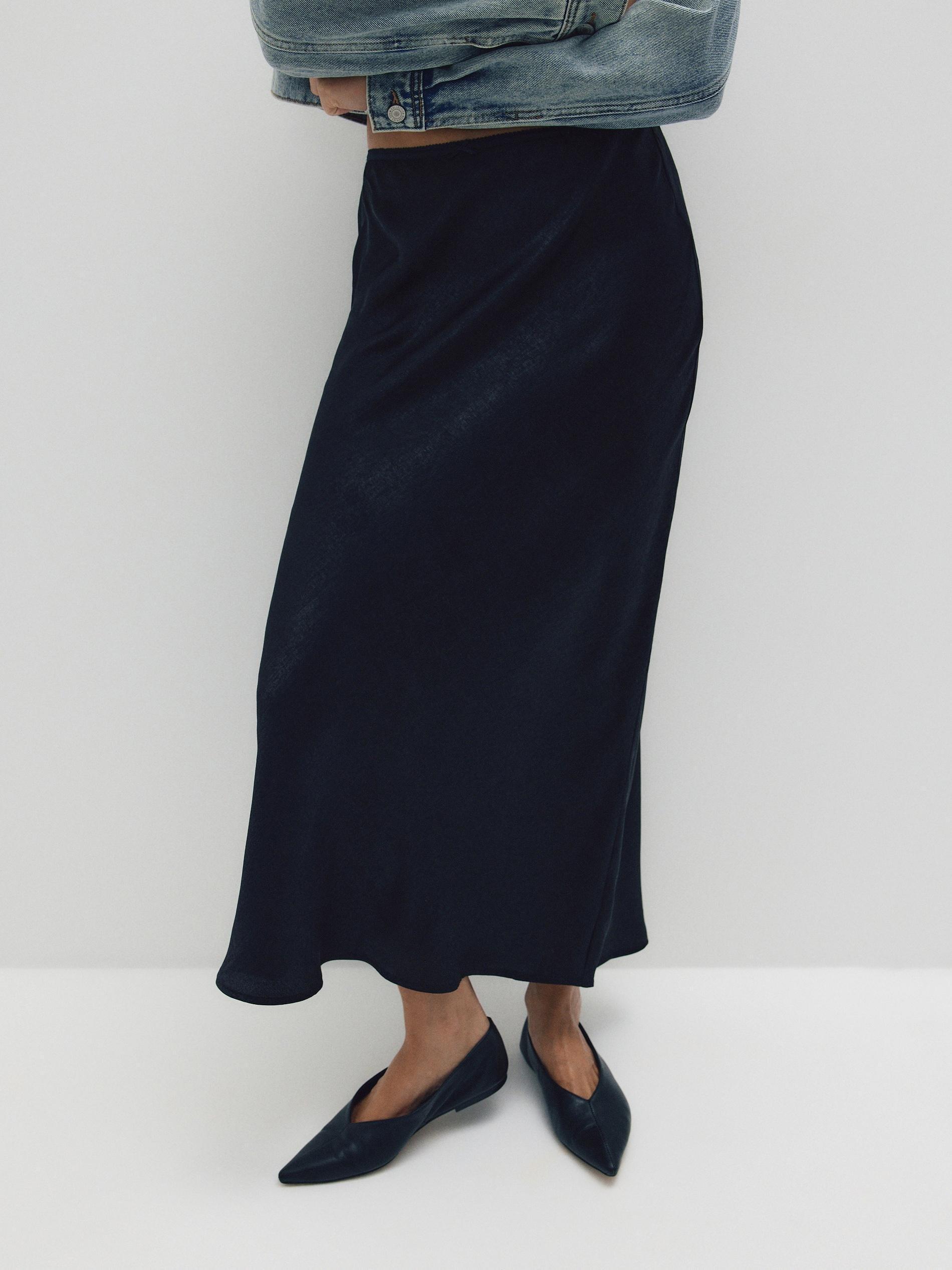Black Maxi Skirt, , large image number 2