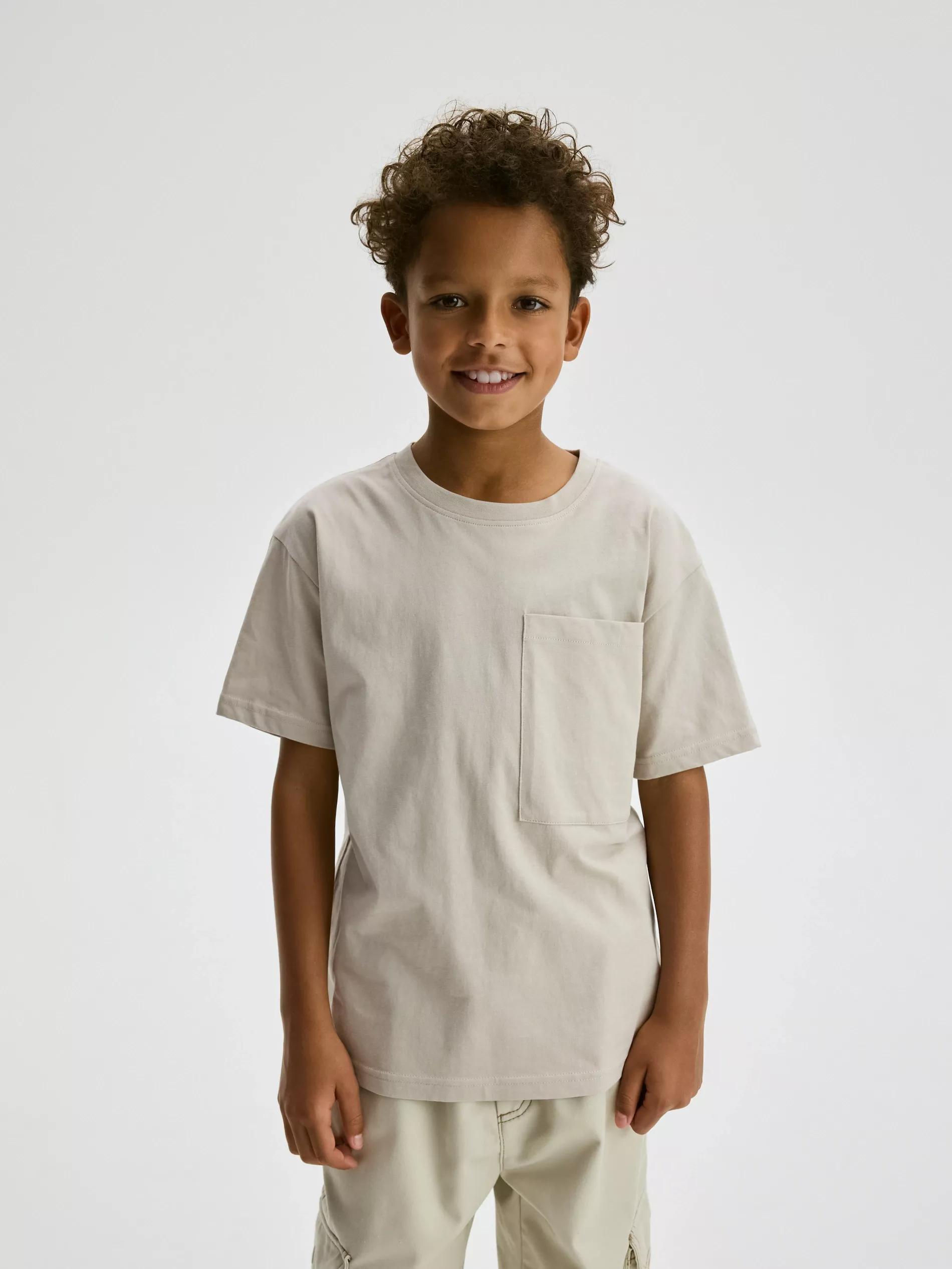 NUDE Cotton T-shirt, Ivory, large image number 0