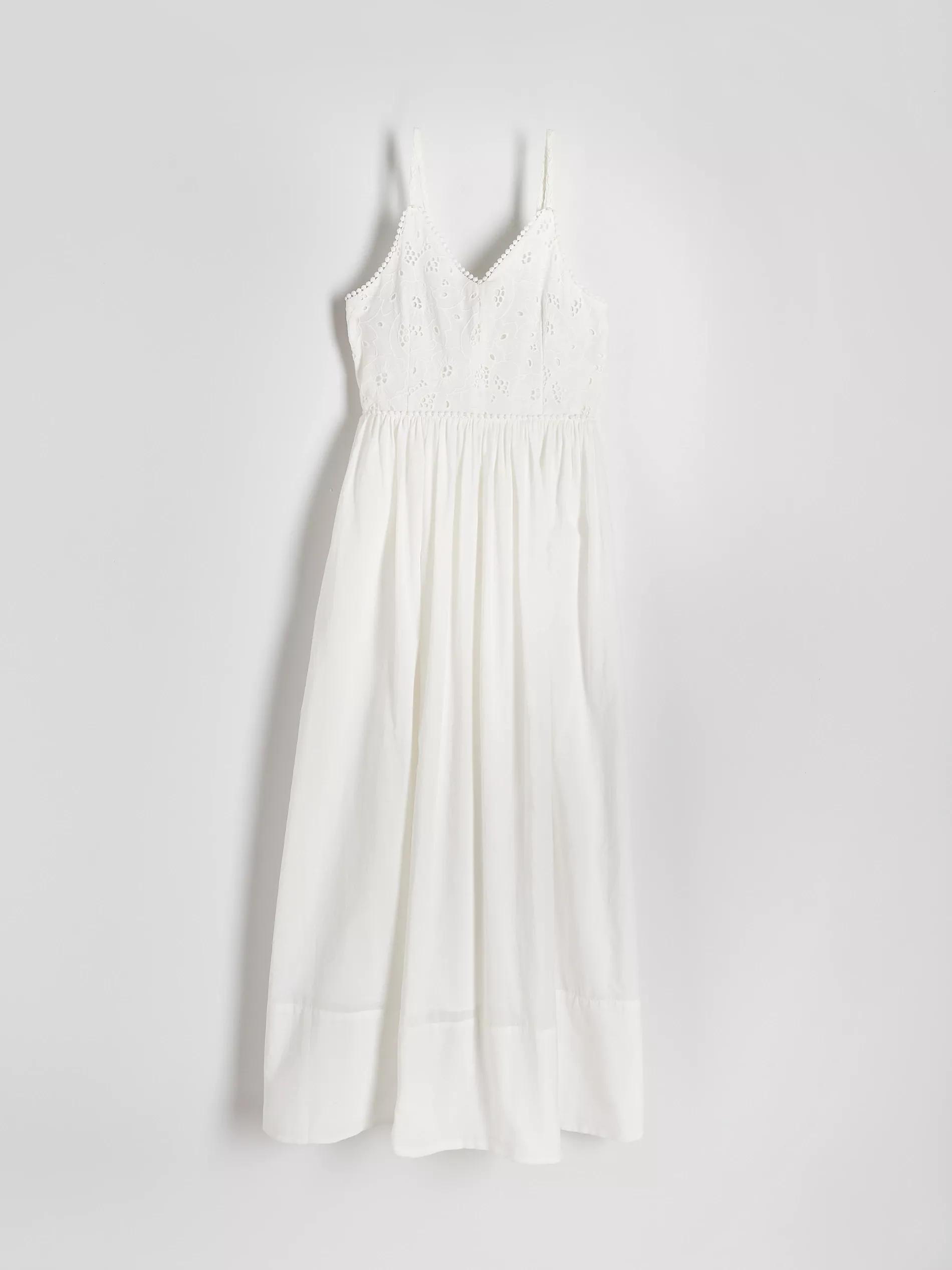 White Short Sleeve Dress, , large image number 10