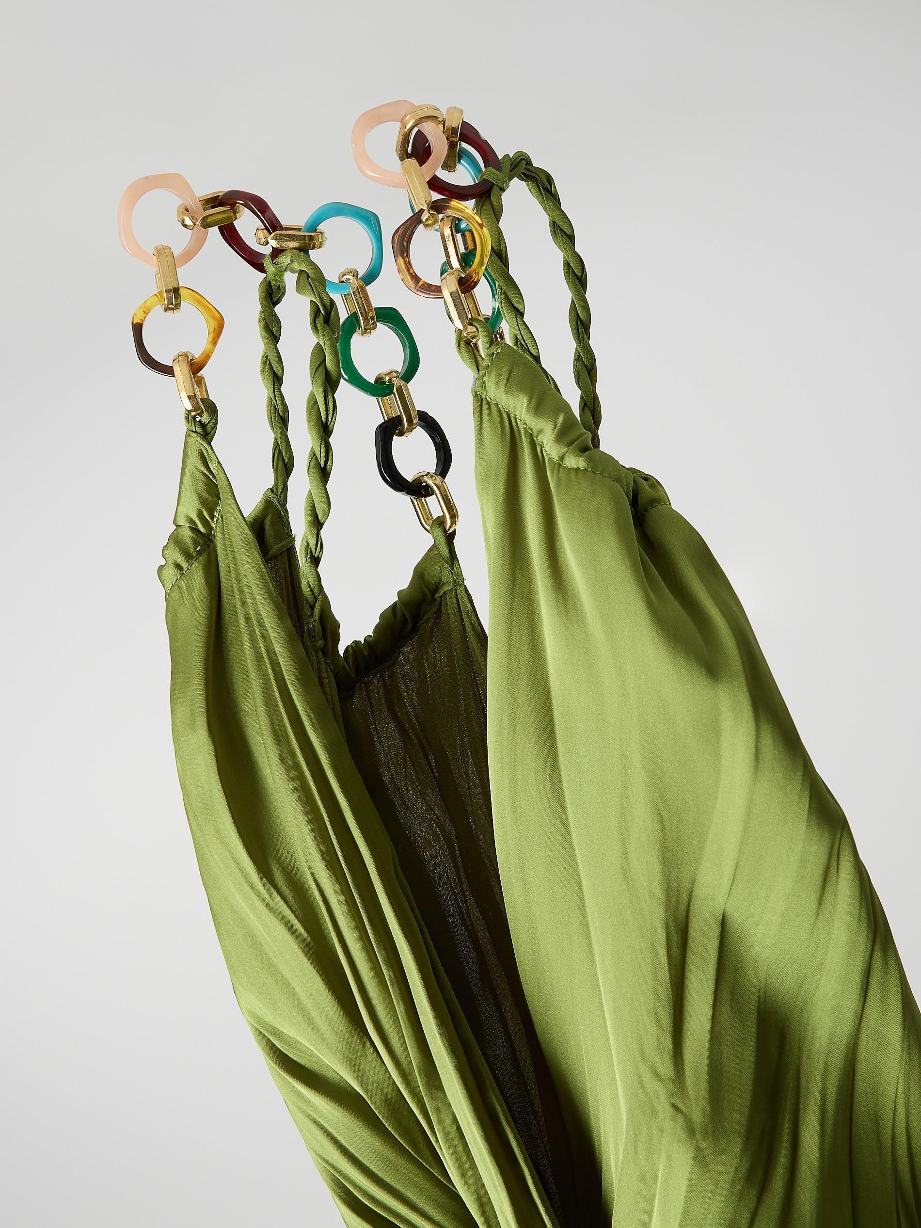 Green Wide Leg Jumpsuit, , large image number 3