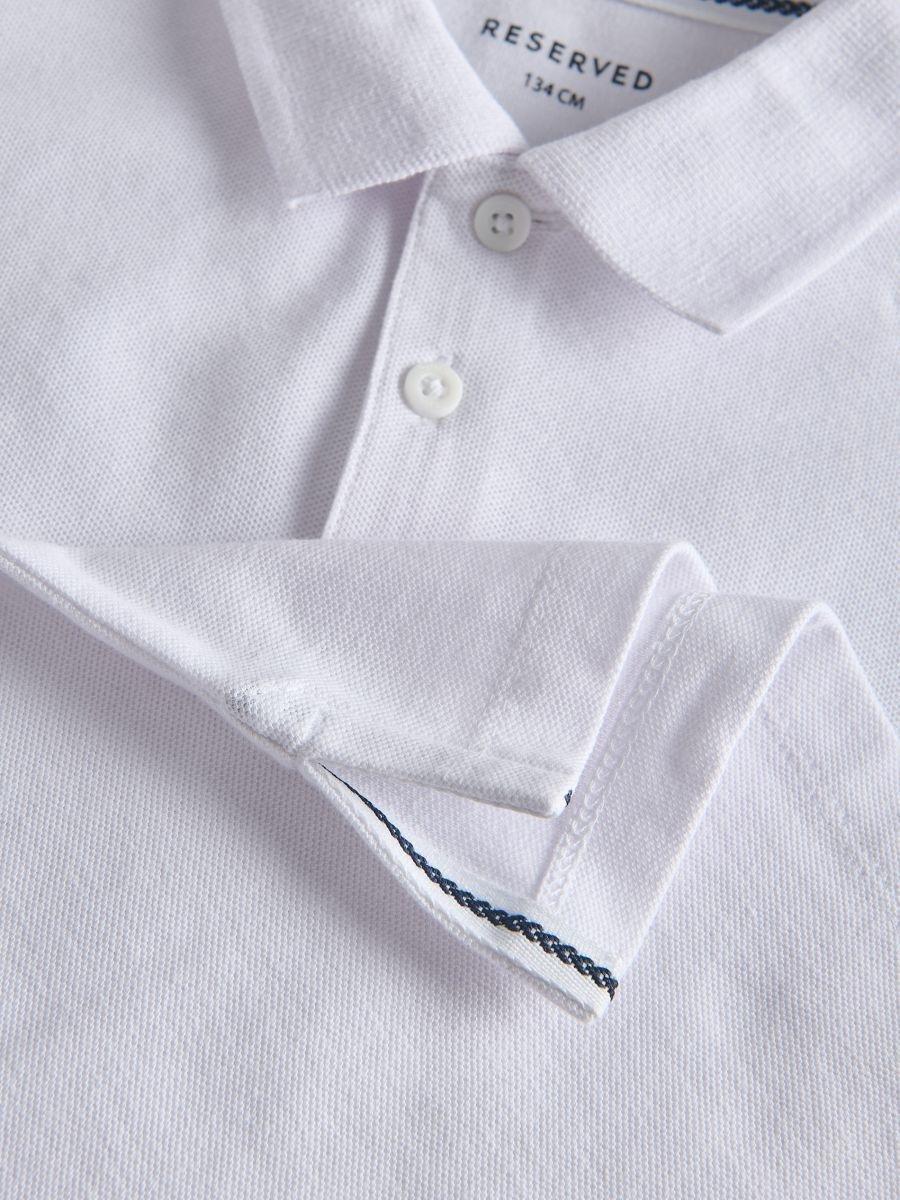 White Polo Shirt, , large image number 1