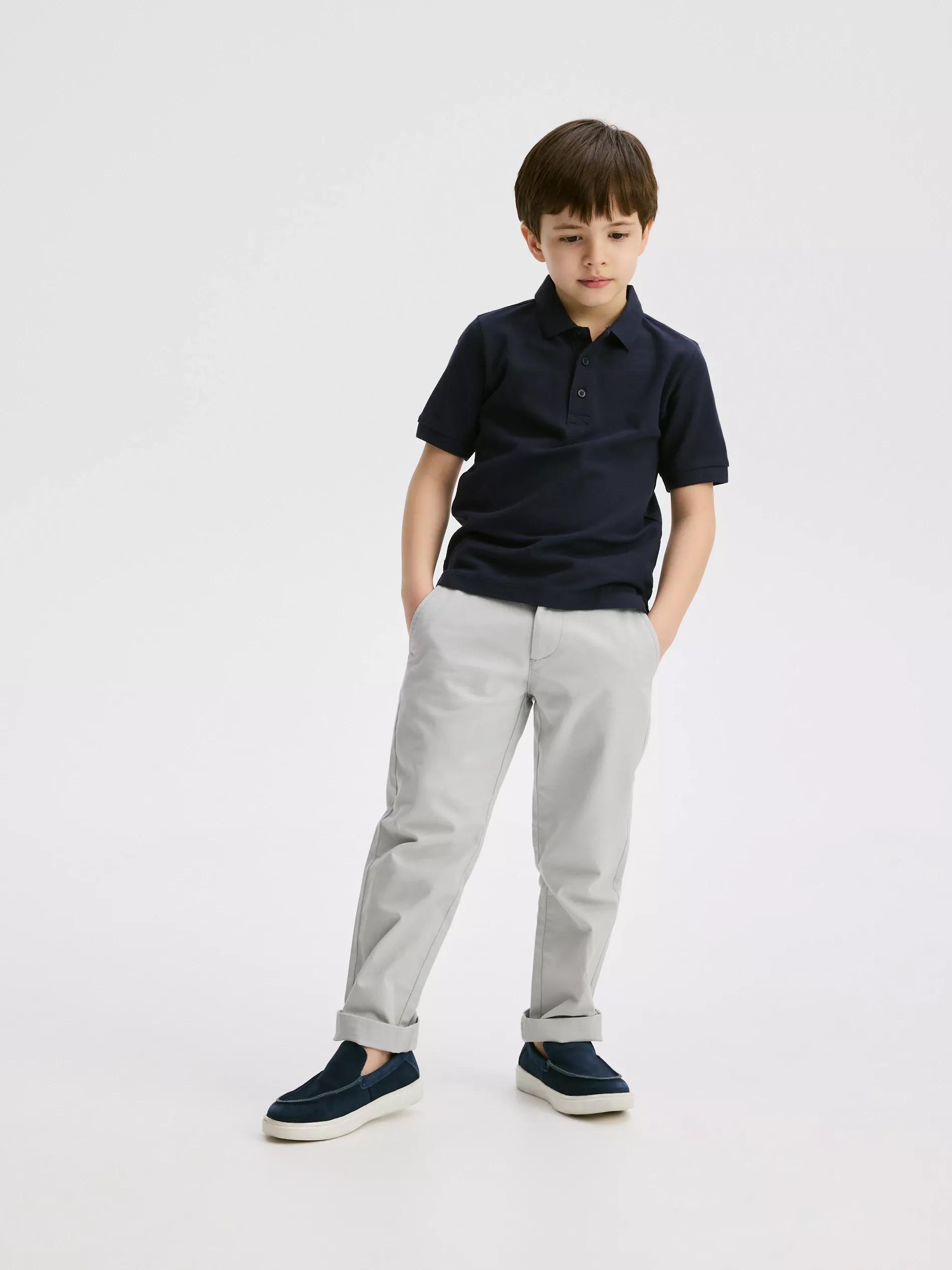 Navy Polo Shirt, , large image number 3