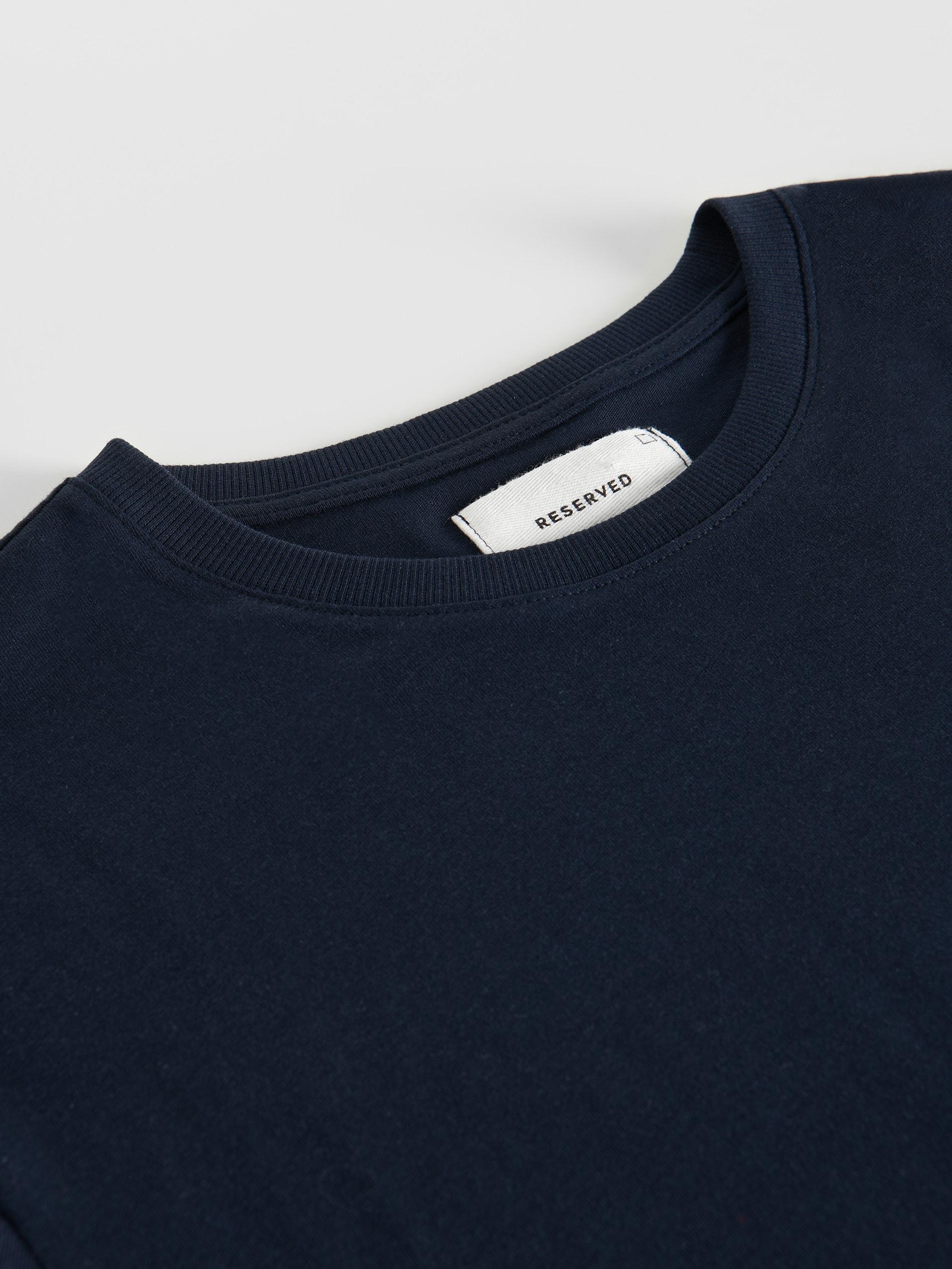 Navy Regular Fit T-Shirt, , large image number 4