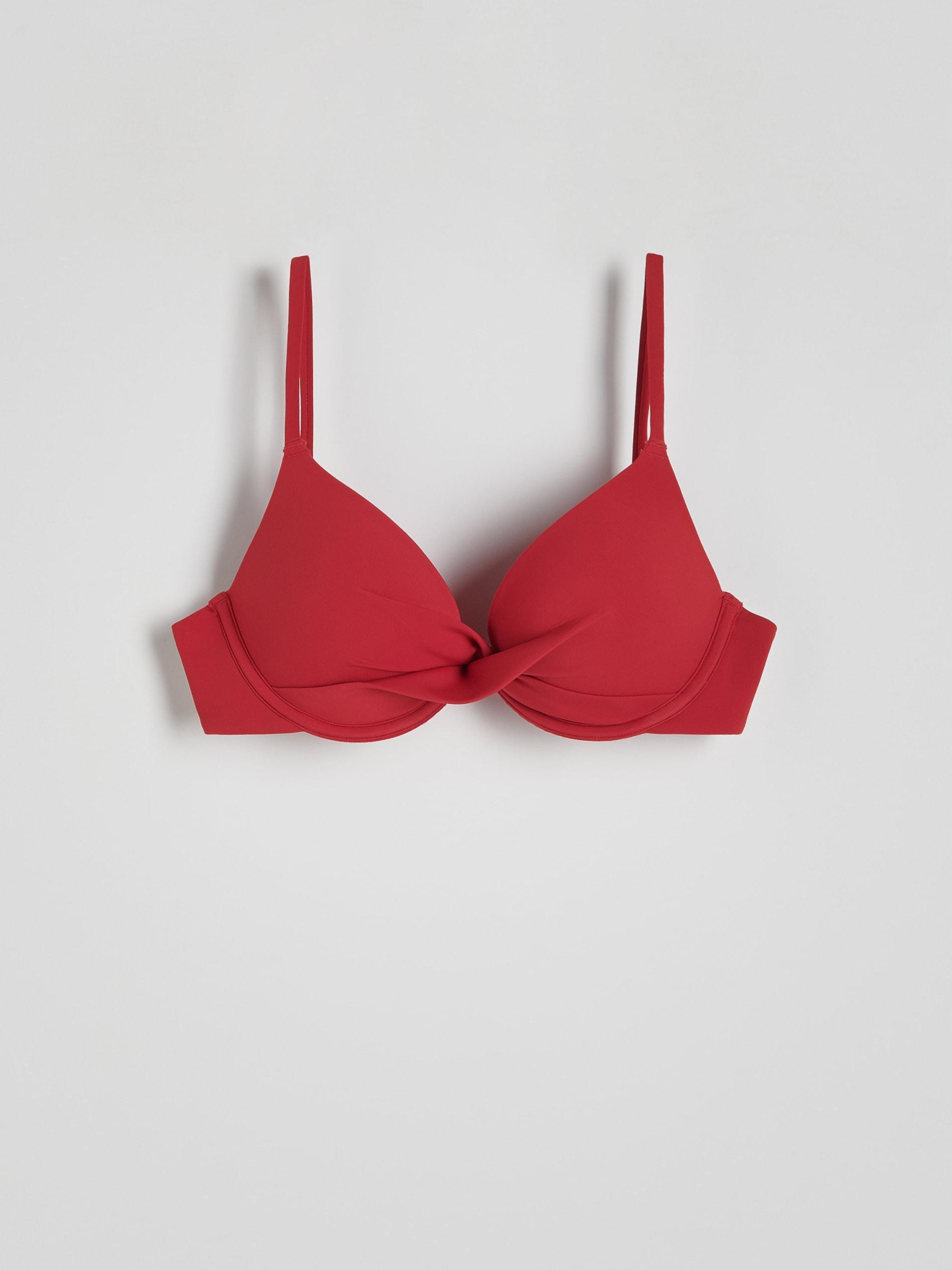 Red Padded Bikini Top, , large image number 4