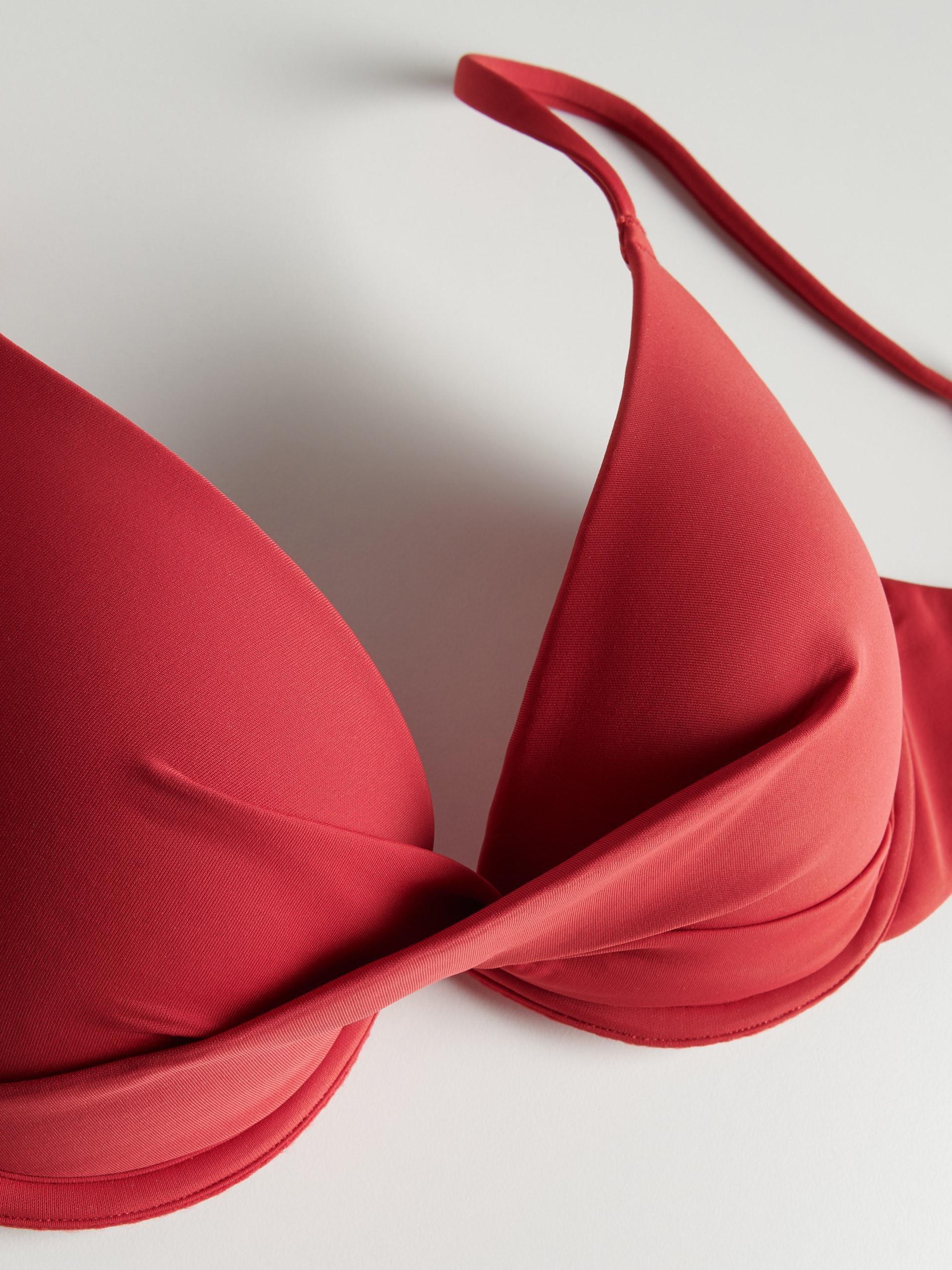 Red Padded Bikini Top, , large image number 5