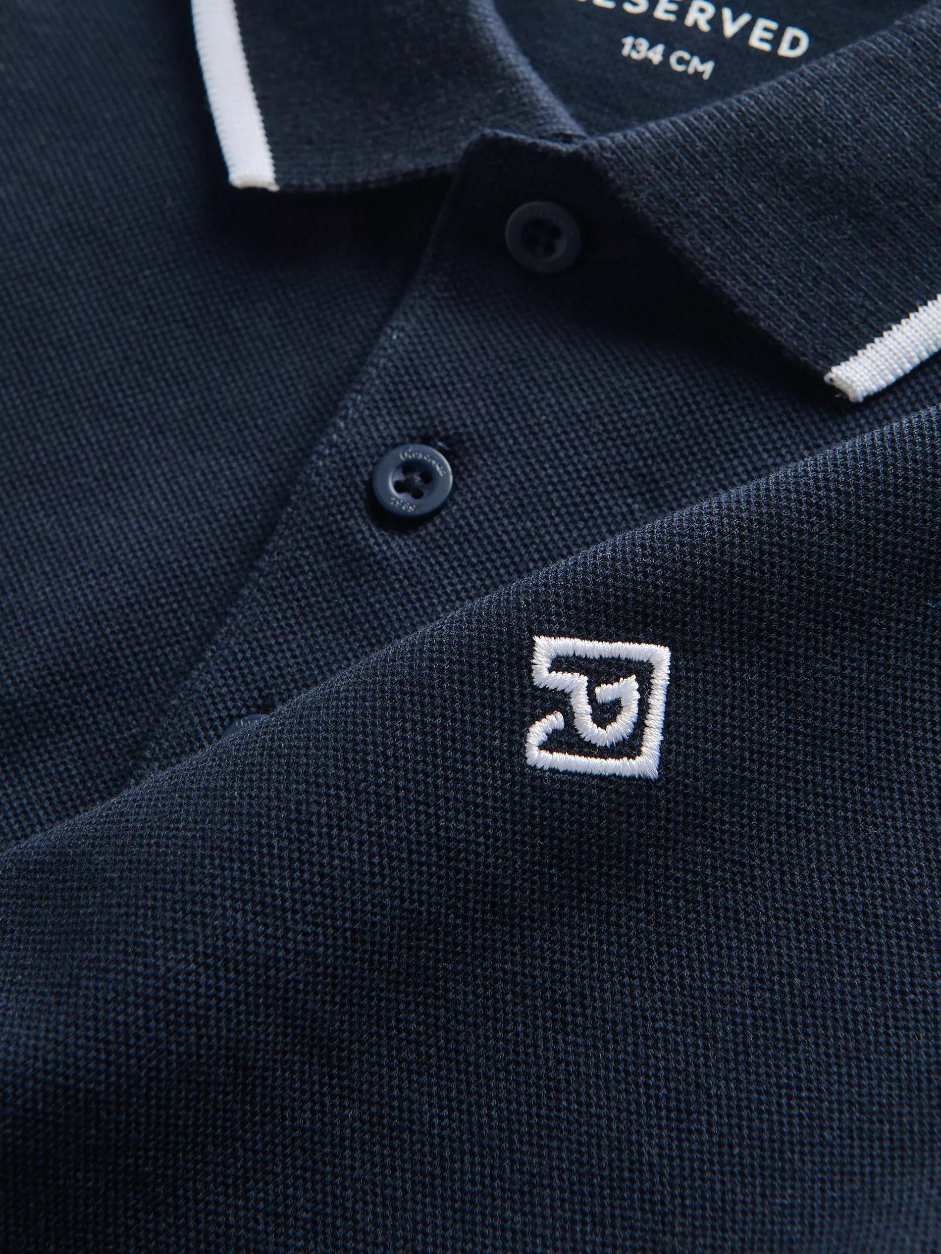 Navy Polo Shirt, , large image number 1