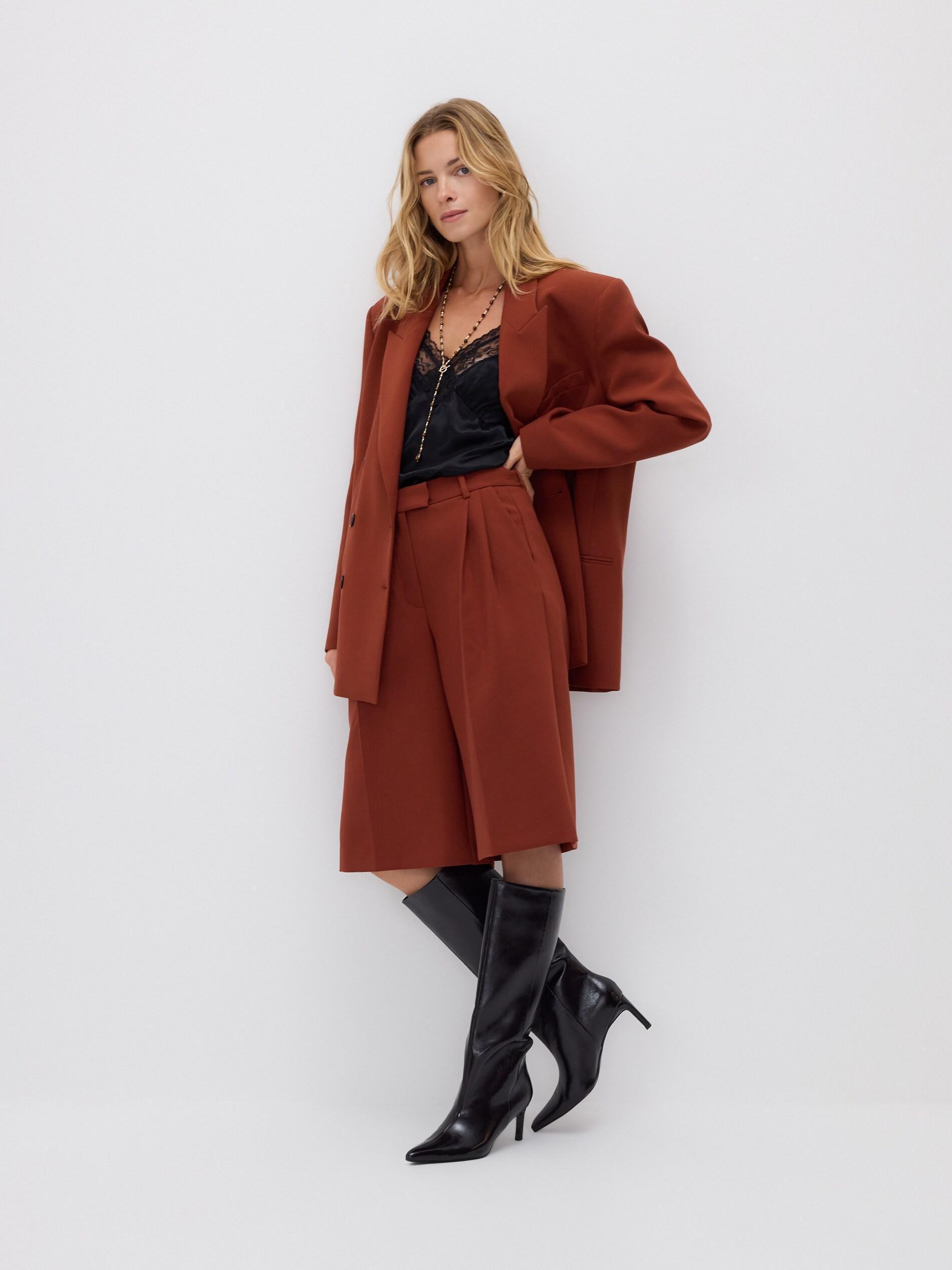 Black Top With Lace Detail, Black, large image number 1