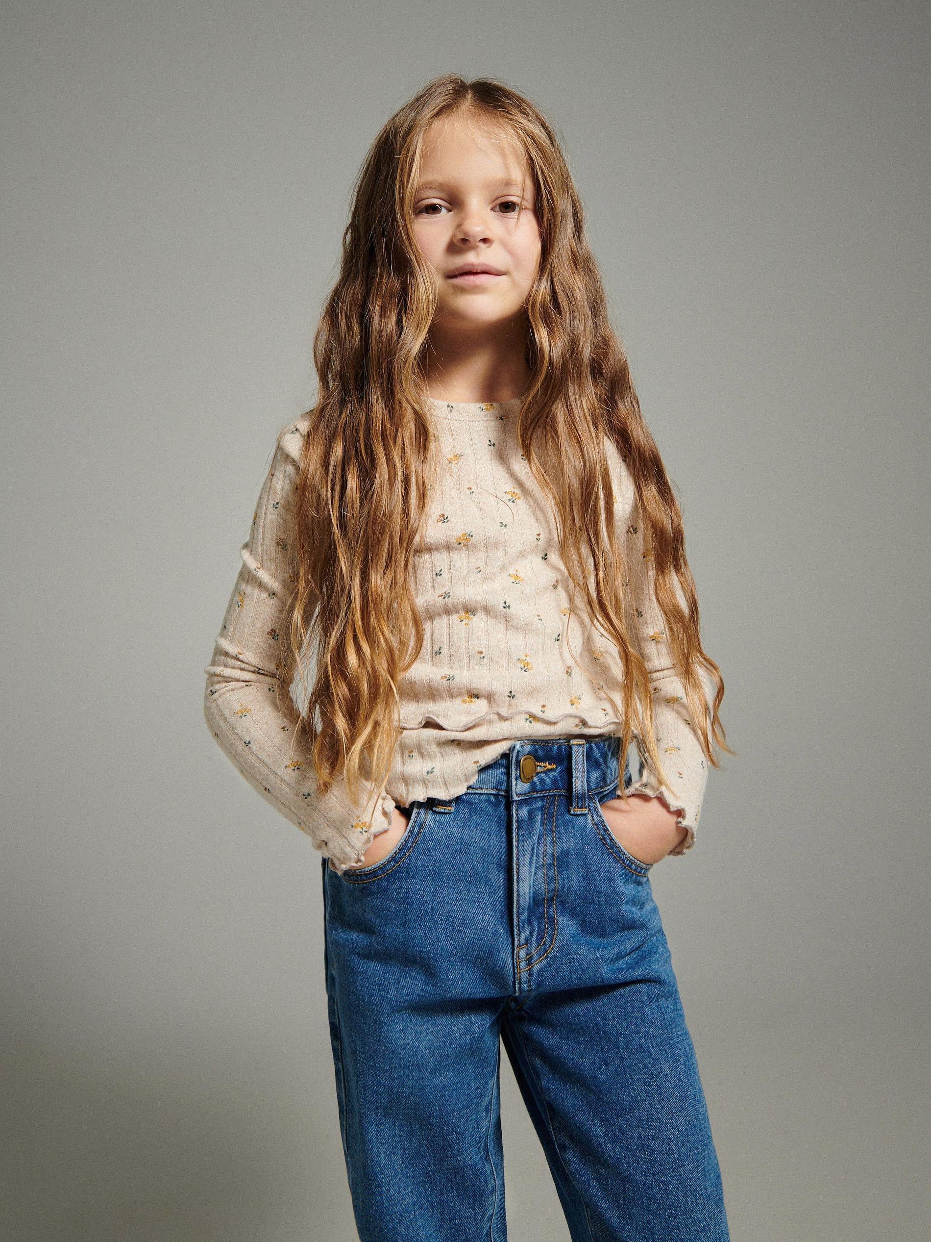 Mom Fit Jeans, Kids Girls, , large image number 1