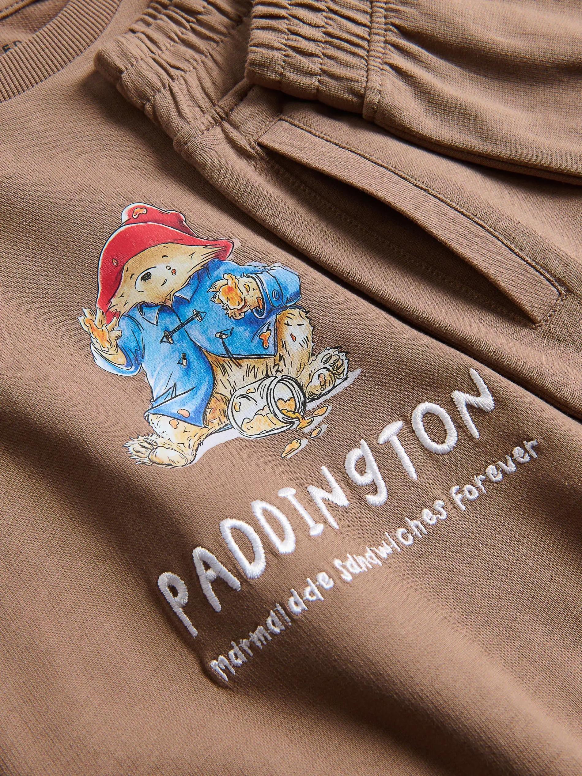 Brown Cotton Set Paddington, Brown, medium
