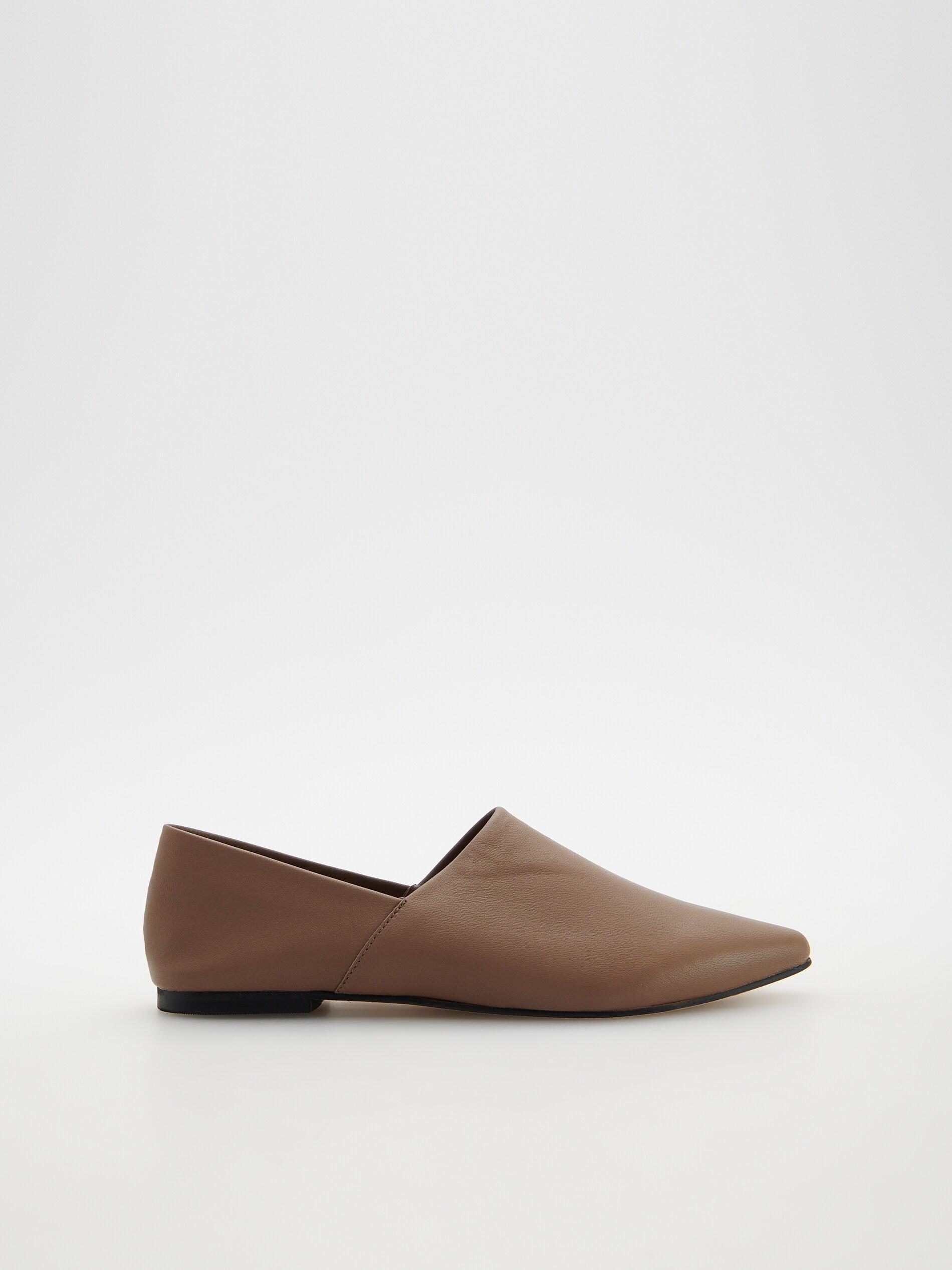 Brown Leather Loafers, , large image number 2