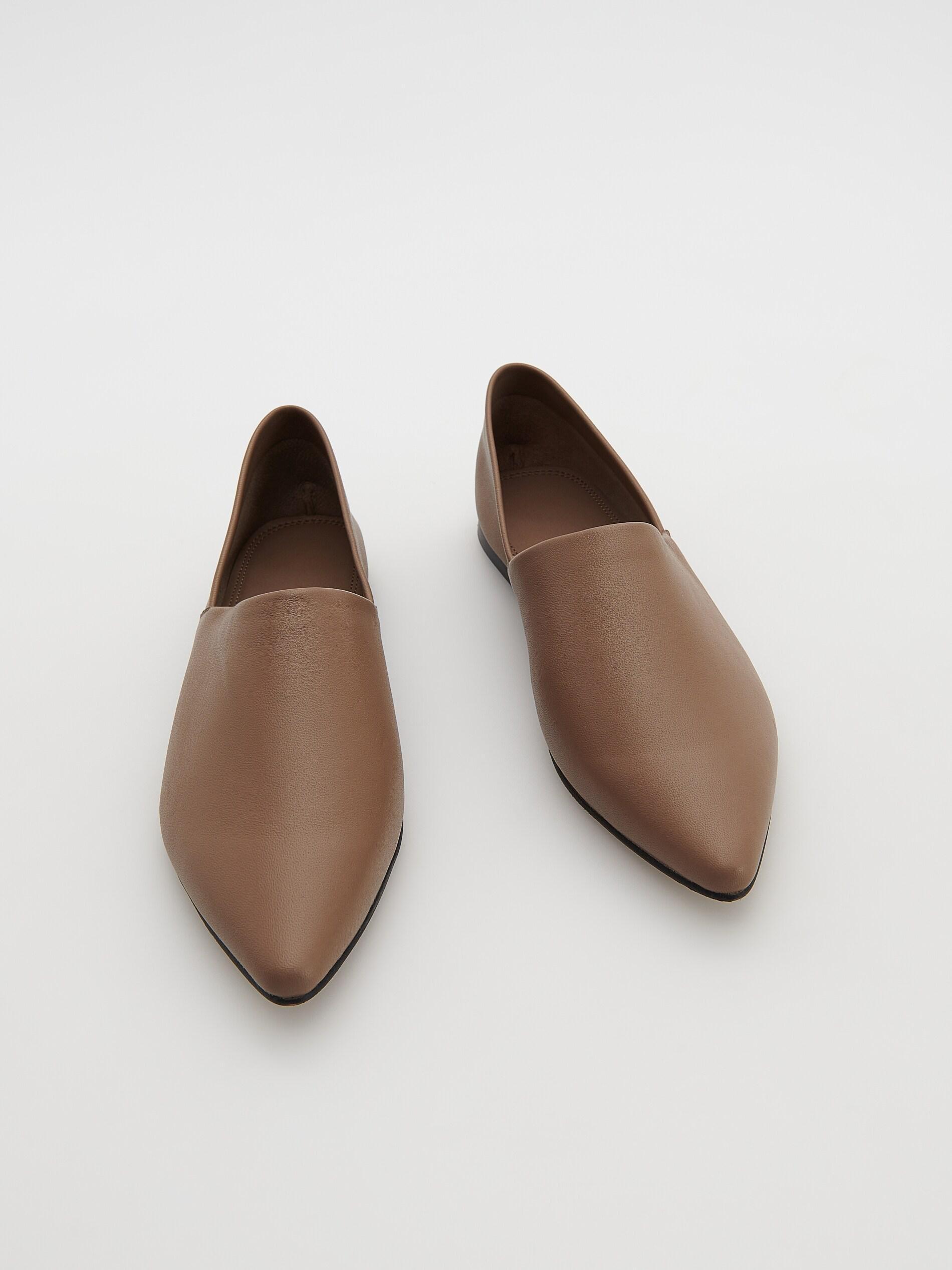 Brown Leather Loafers, , large image number 3