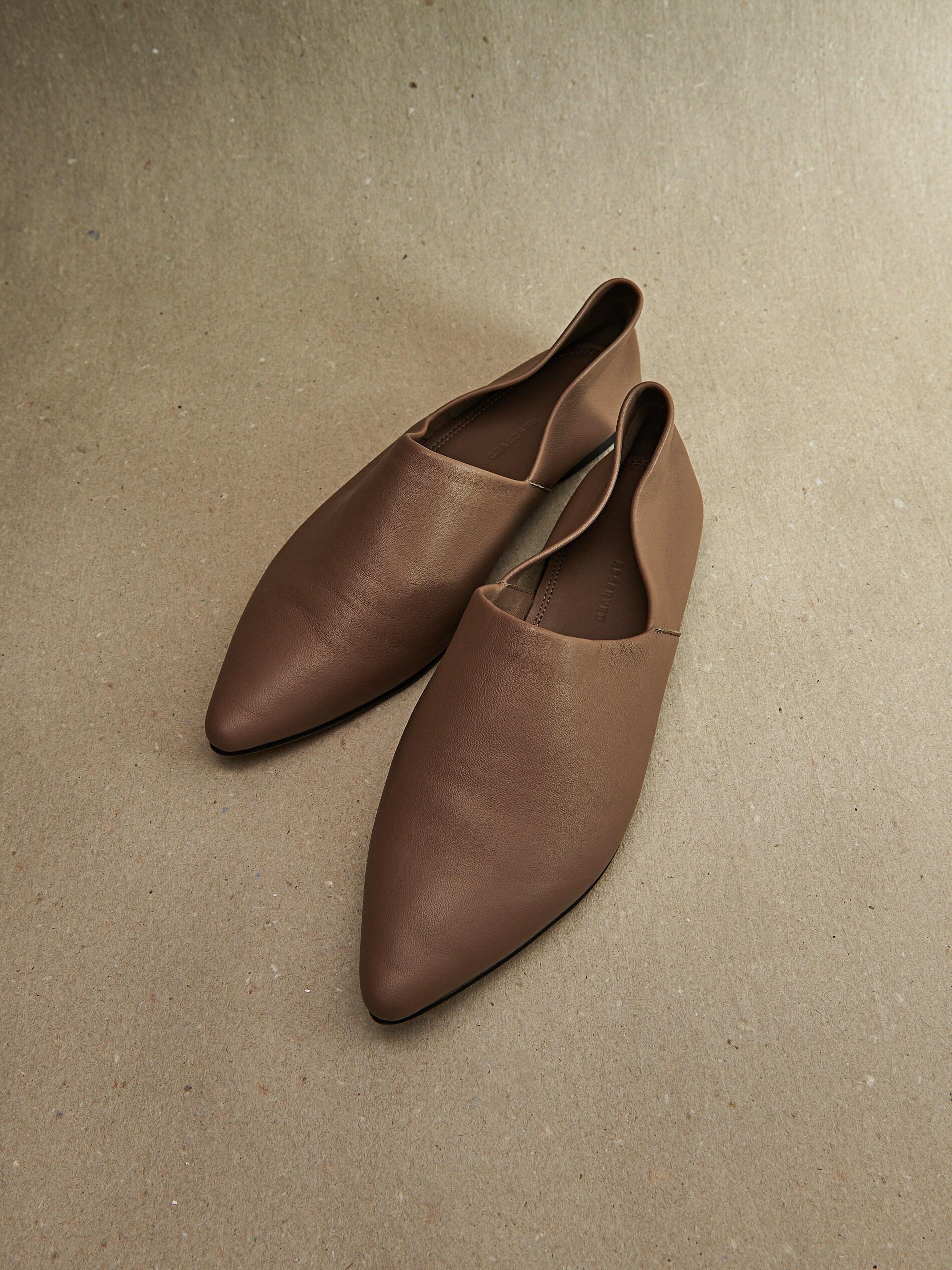 Brown Leather Loafers, , large image number 5