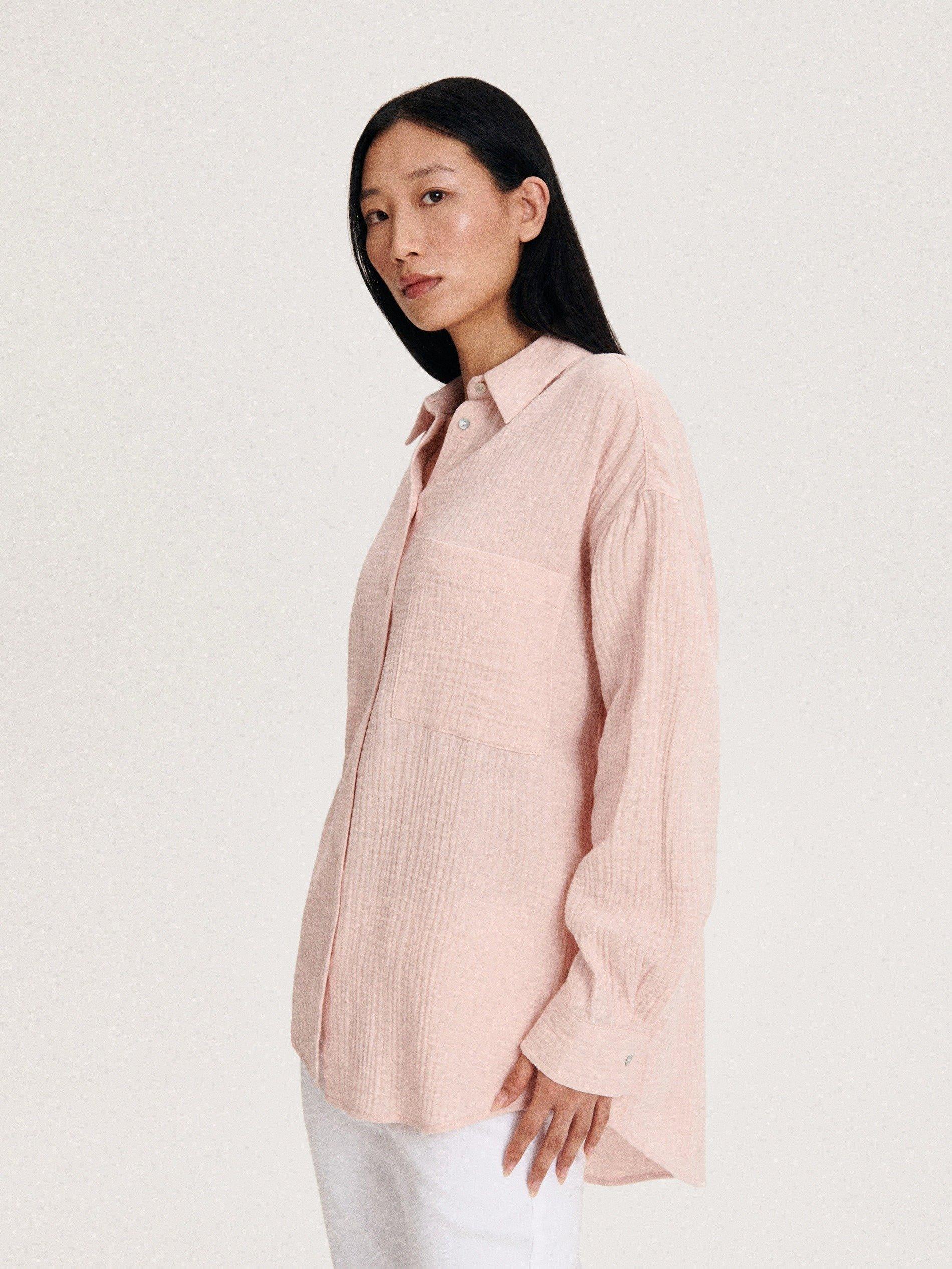 Pink Cotton Shirt, , large image number 2