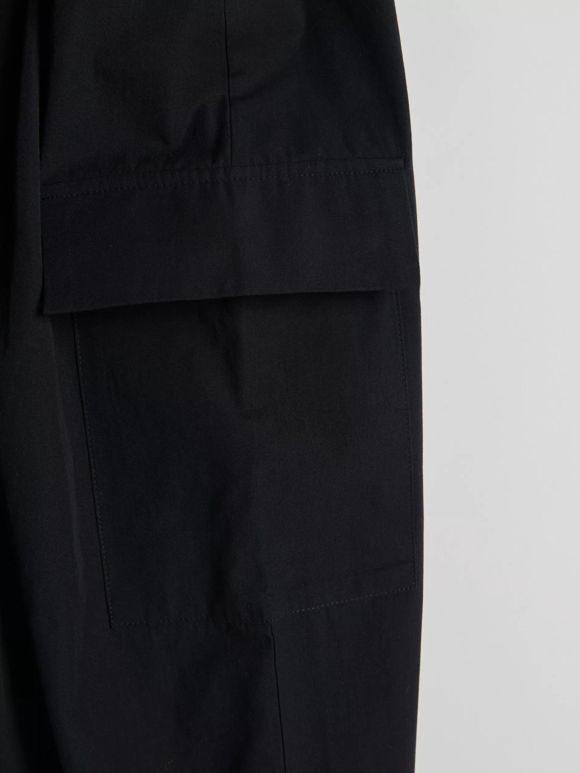 Black Cargo Jumpsuit, , large image number 6