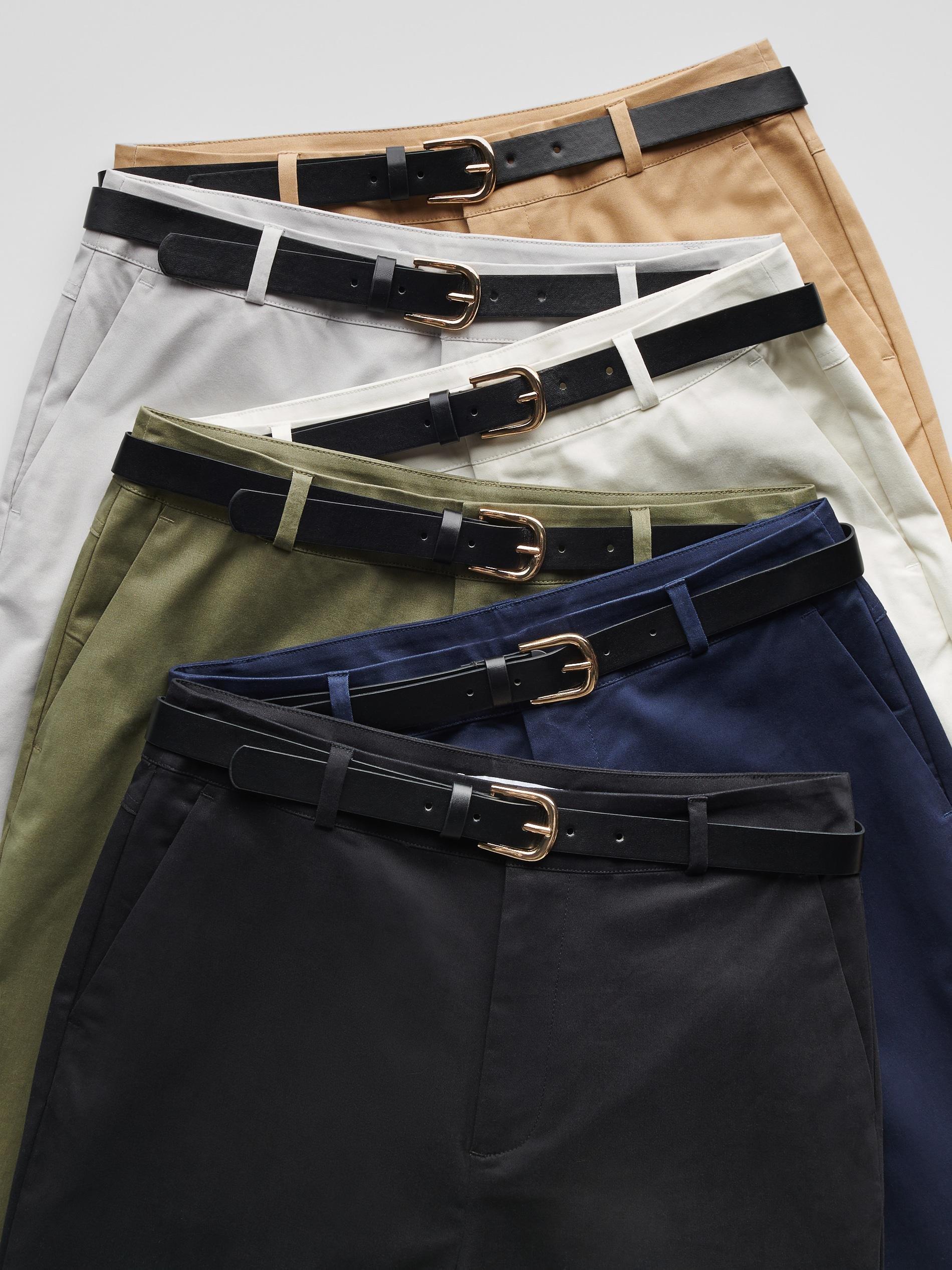 Black Fabric Trousers, Black, large image number 6