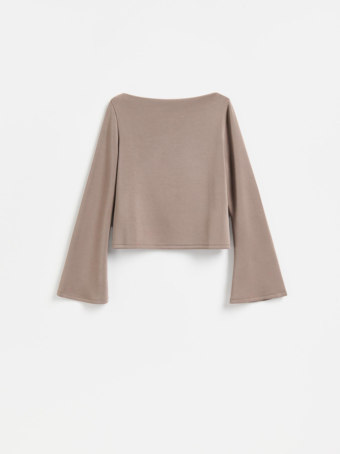 Brown Modal Rich Long Sleeve T-Shirt, Brown, large image number 0