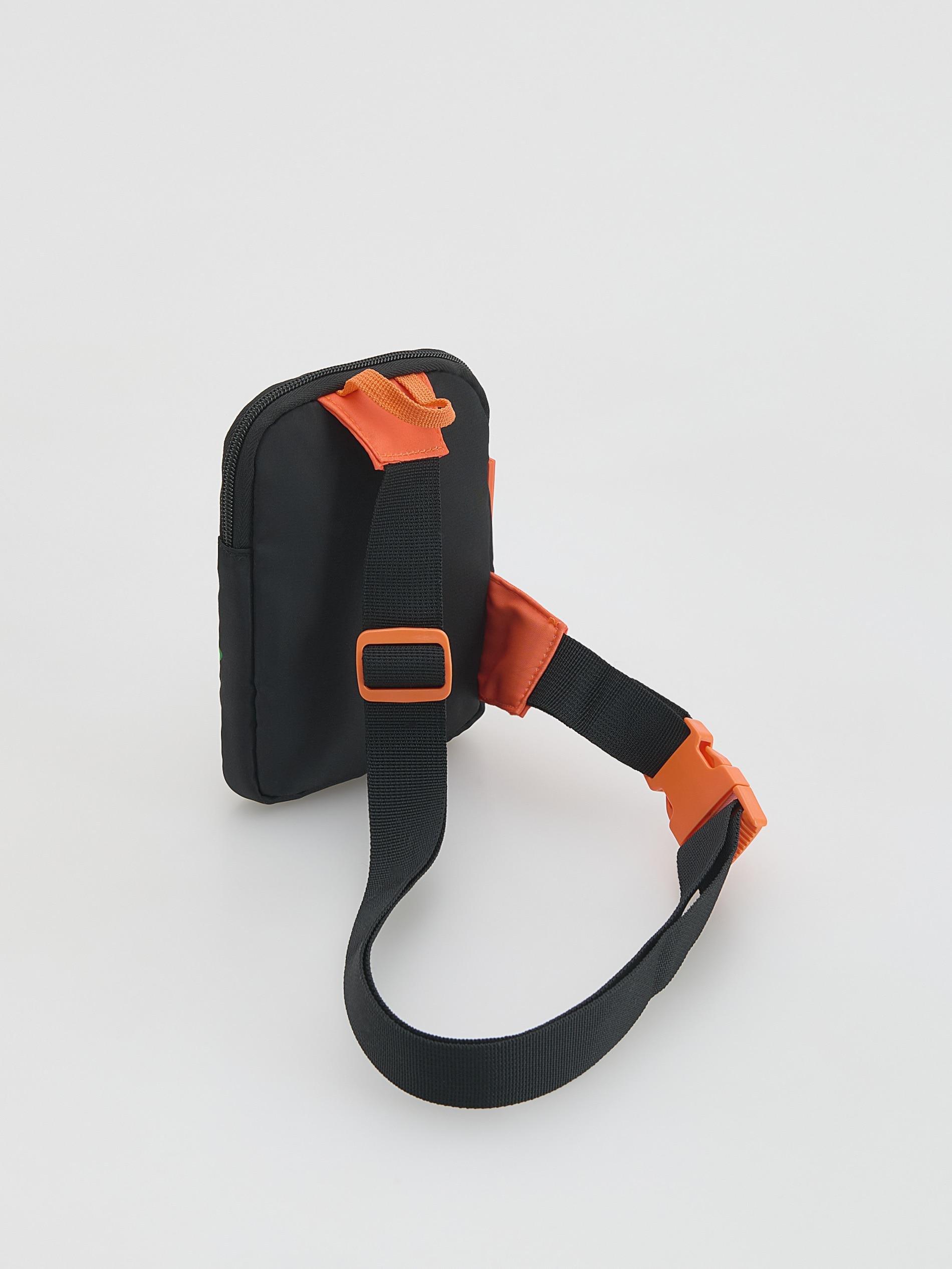 Black Minecraft Bum Bag, Black, large image number 1