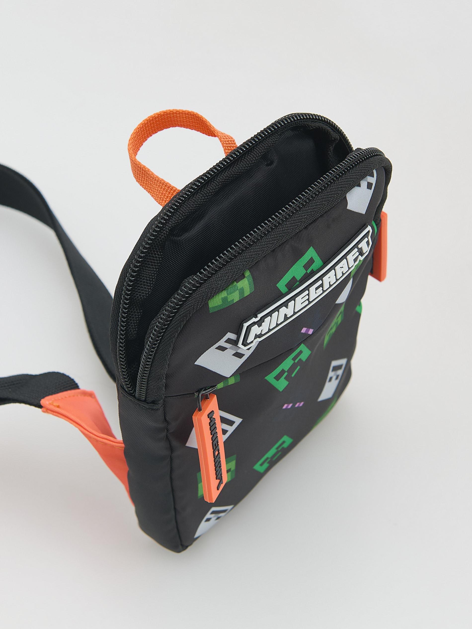 Black Minecraft Bum Bag, Black, large image number 2