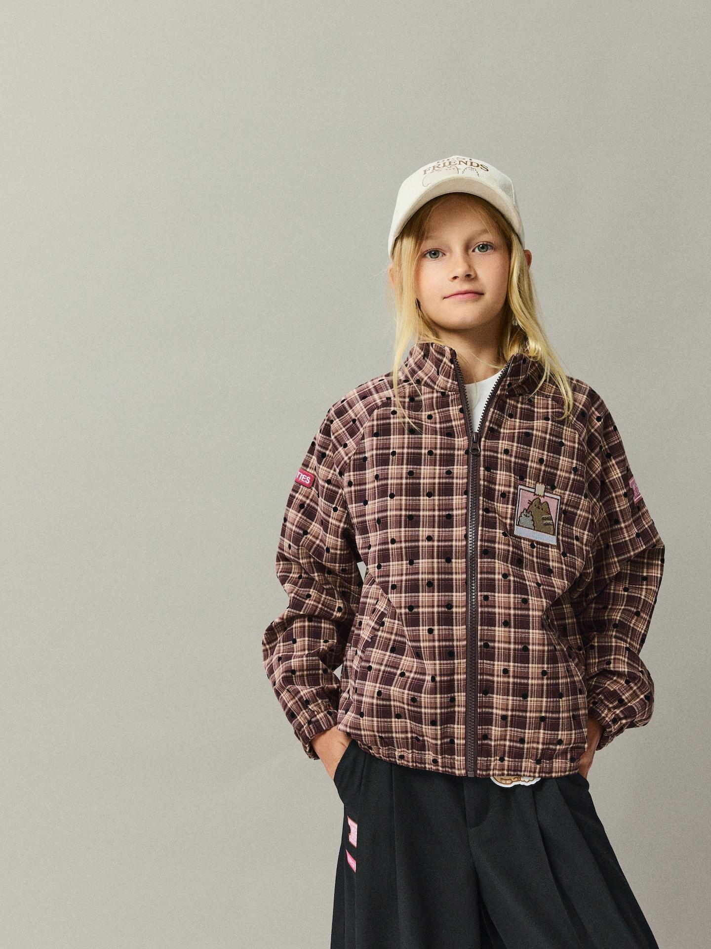 GIRLS` JACKET MULTICOLOR, Multicolor, medium