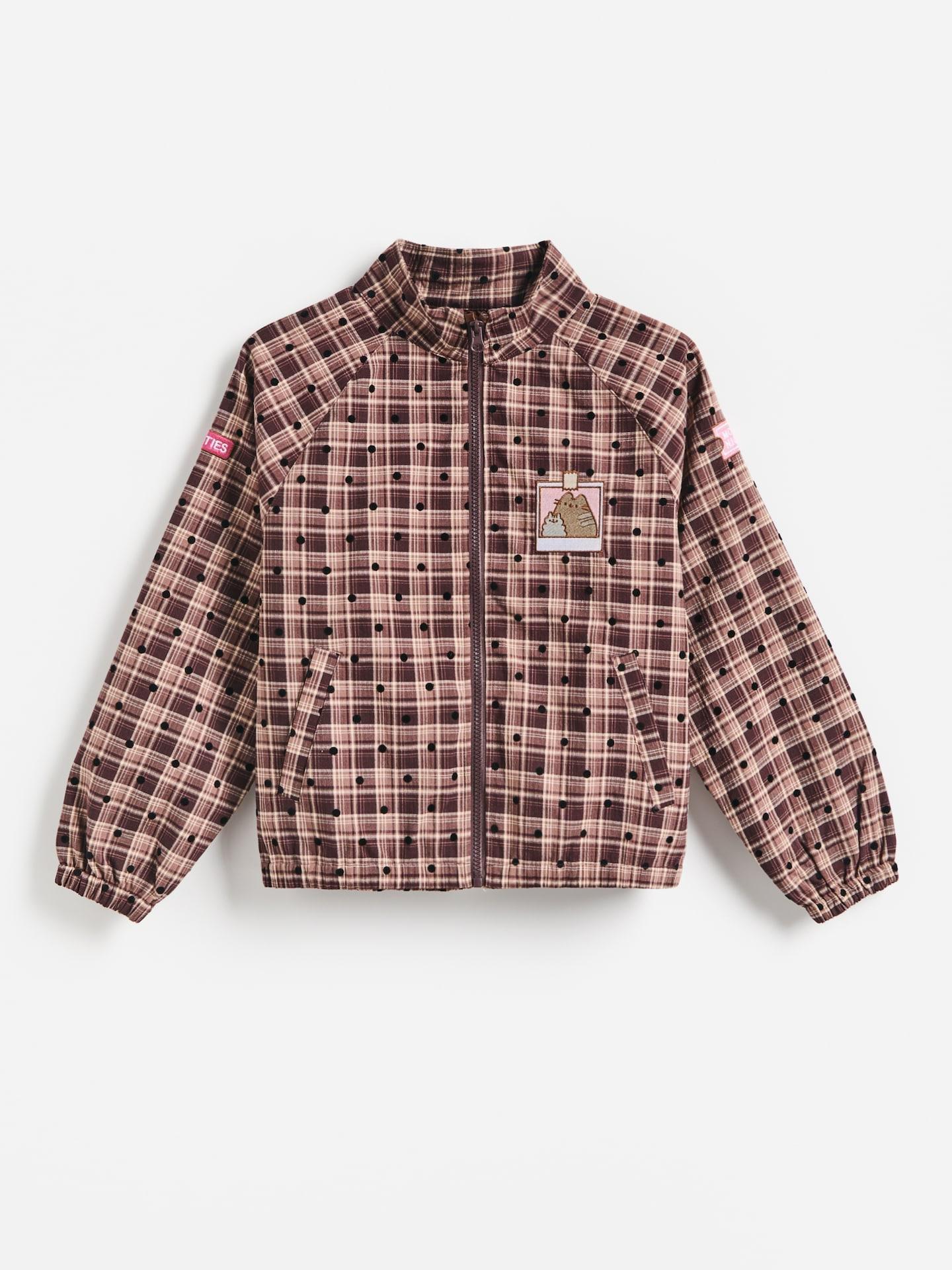 GIRLS` JACKET MULTICOLOR, Multicolor, medium